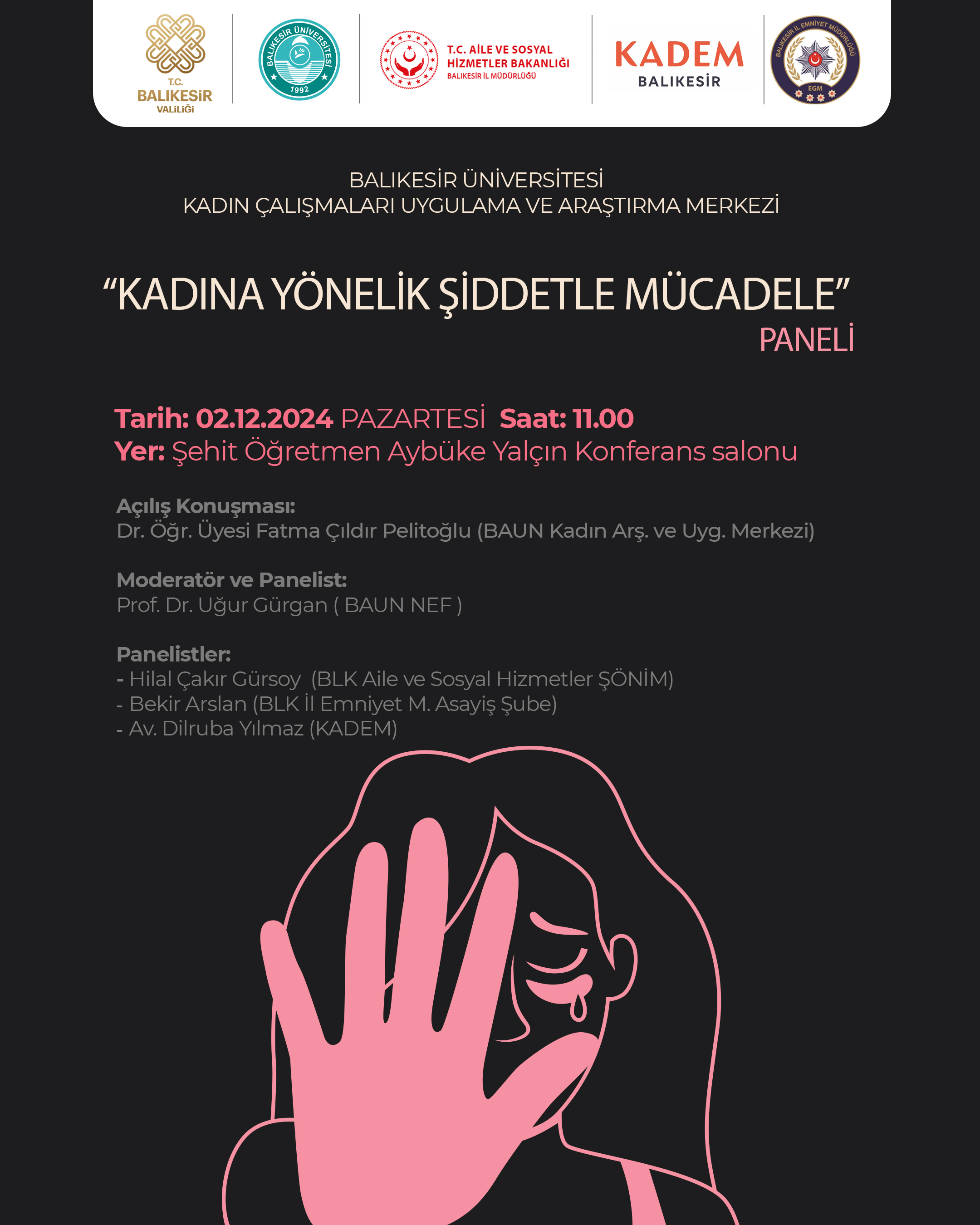 Kadına Yönelik Şiddetle Mücadele Paneli
