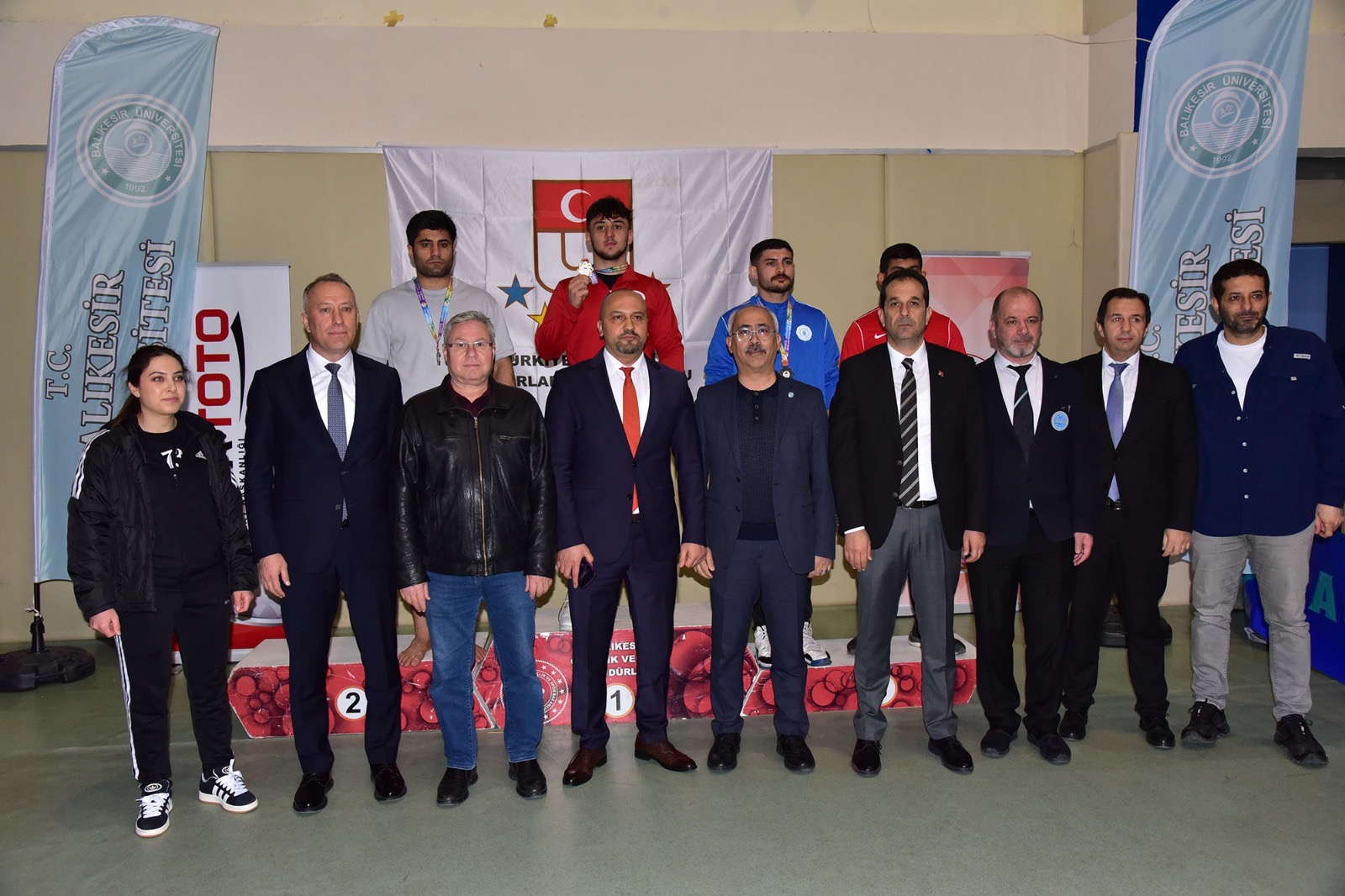 BAÜN Ev Sahipliğindeki Üniversiteler Kick Boks Türkiye Şampiyonasından Madalyalar Sahiplerini Buldu
