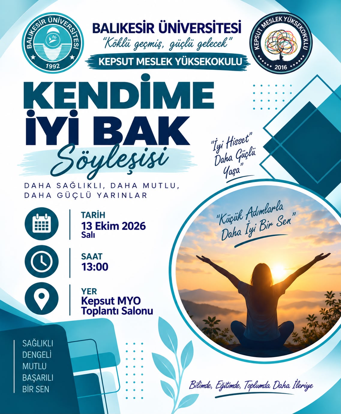 ''Kendime İyi Bak'' Söyleşisi