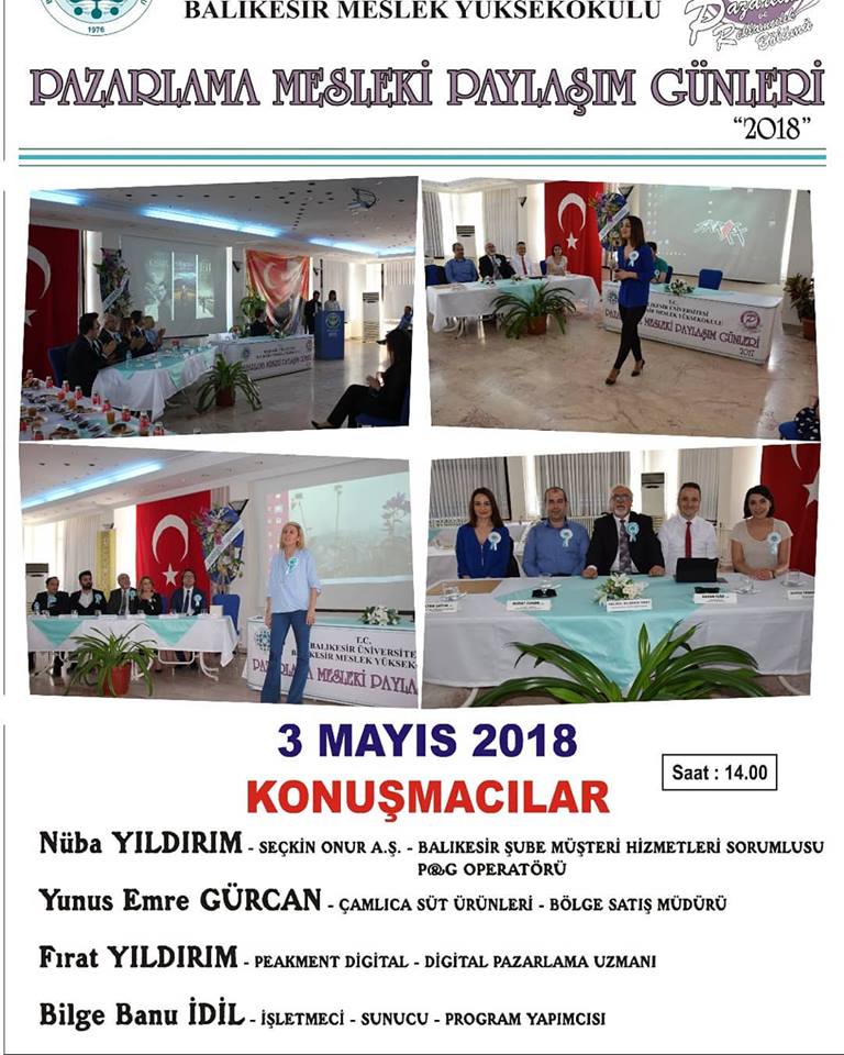 PAZARLAMA MESLEKİ PAYLAŞIM GÜNLERİ 2018