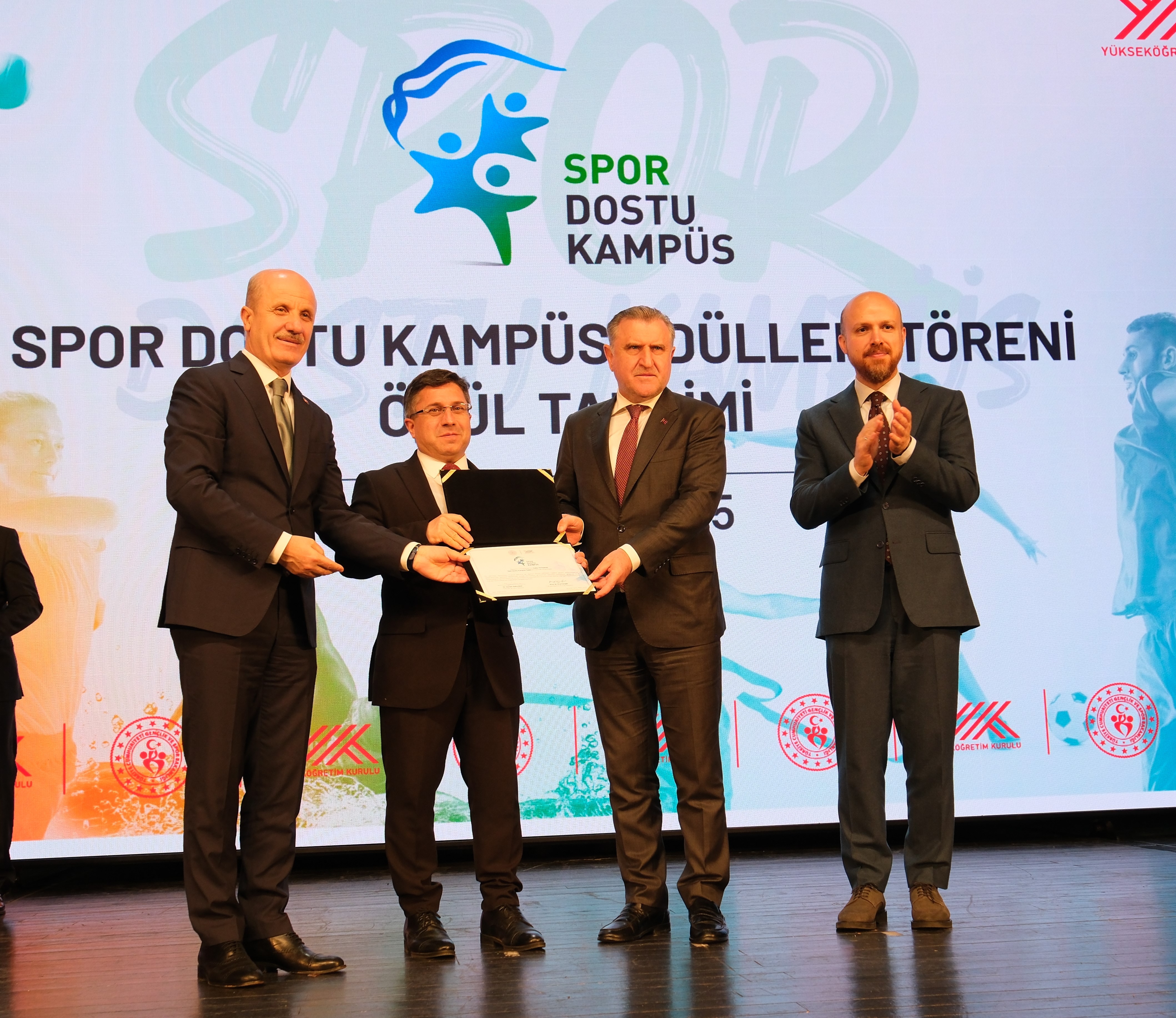 Balıkesir Üniversitesi, Sporla Bütünleşen Eğitim Modeliyle Spor Dostu Kampüs Belgesine Layık Görüldü