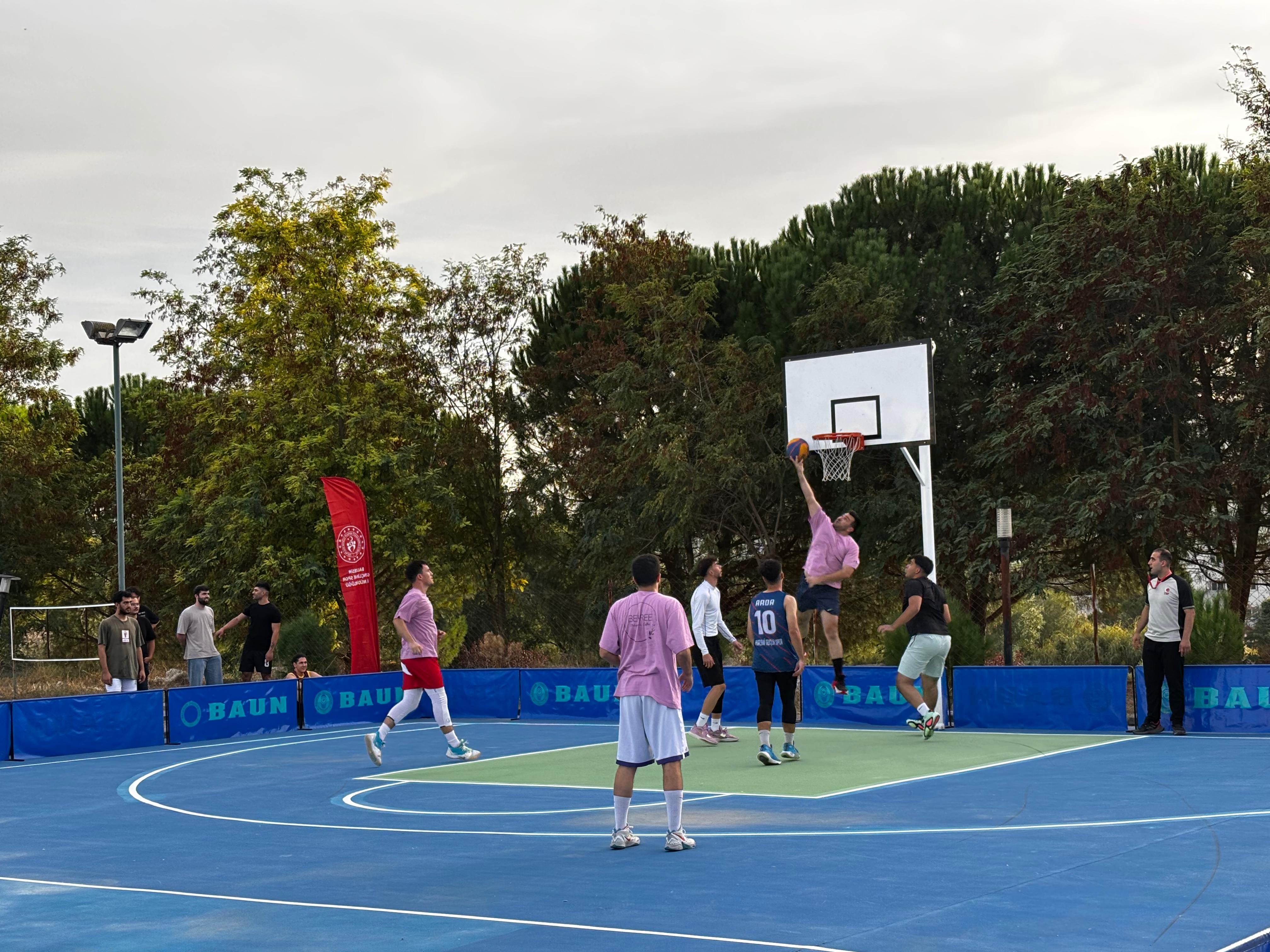 Basketbol 3x3 Turnuvası Devam ediyor