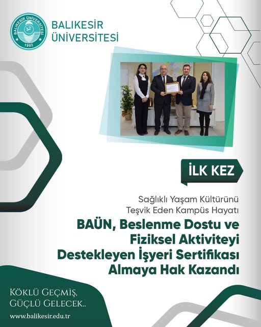 Balıkesir Üniversitesi İlkler