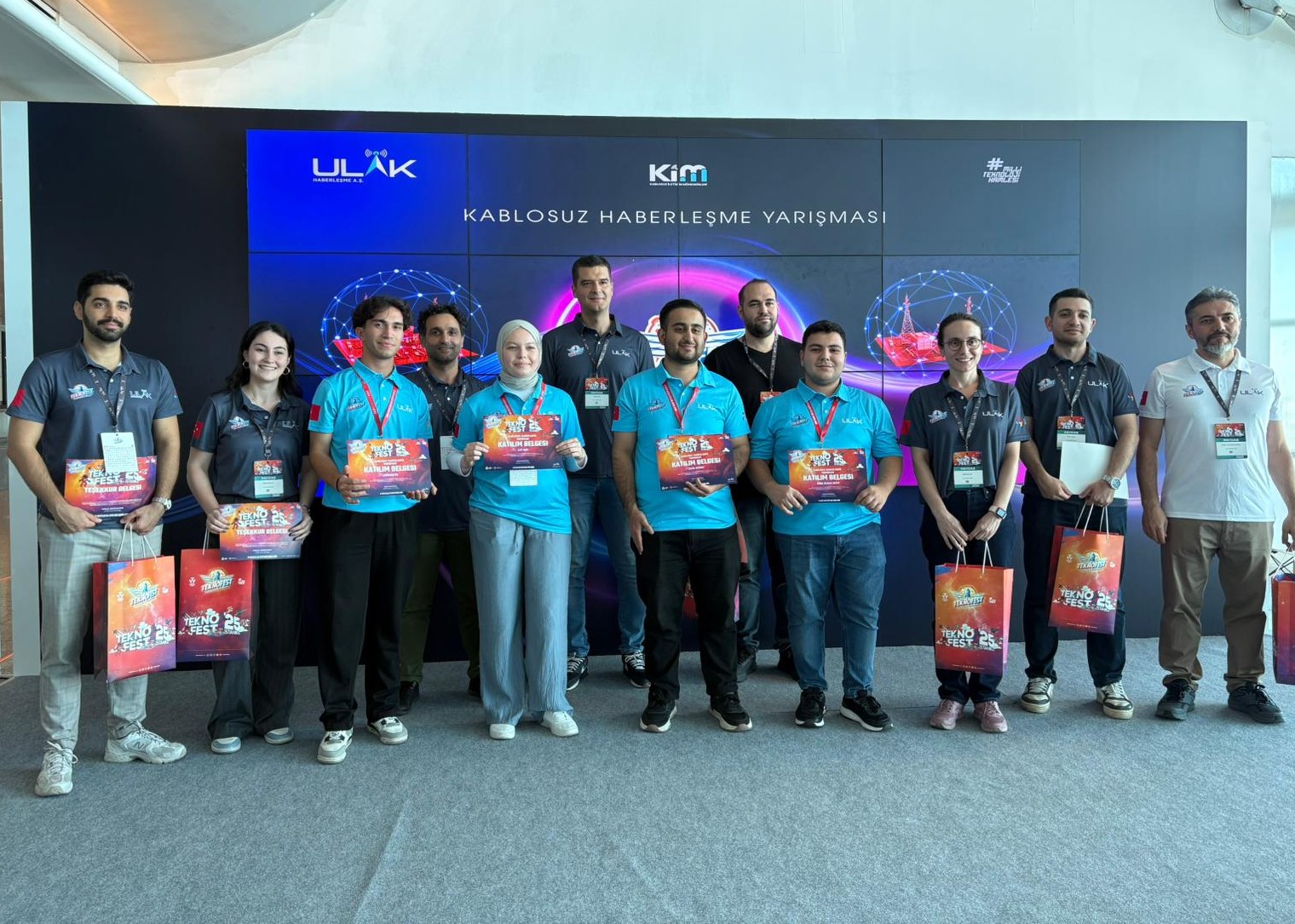 BAÜNlü Genç Mühendis Adayları 2025 TEKNOFEST e Damga Vurdu 1 Birincilik 1 İkincilik