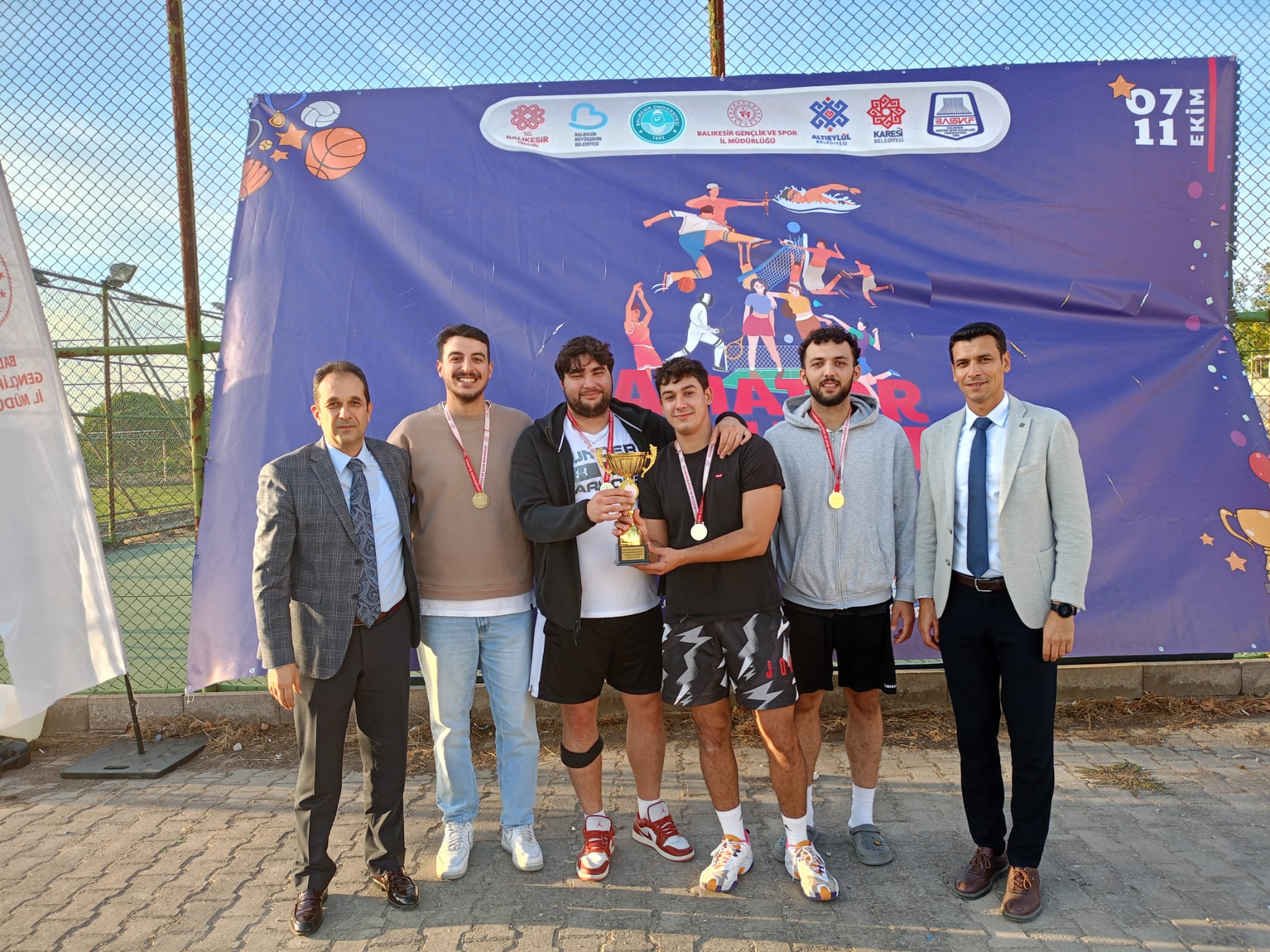 BAÜN de, 3x3 Basketbol Turnuvasında Ödüller Sahiplerini Buldu