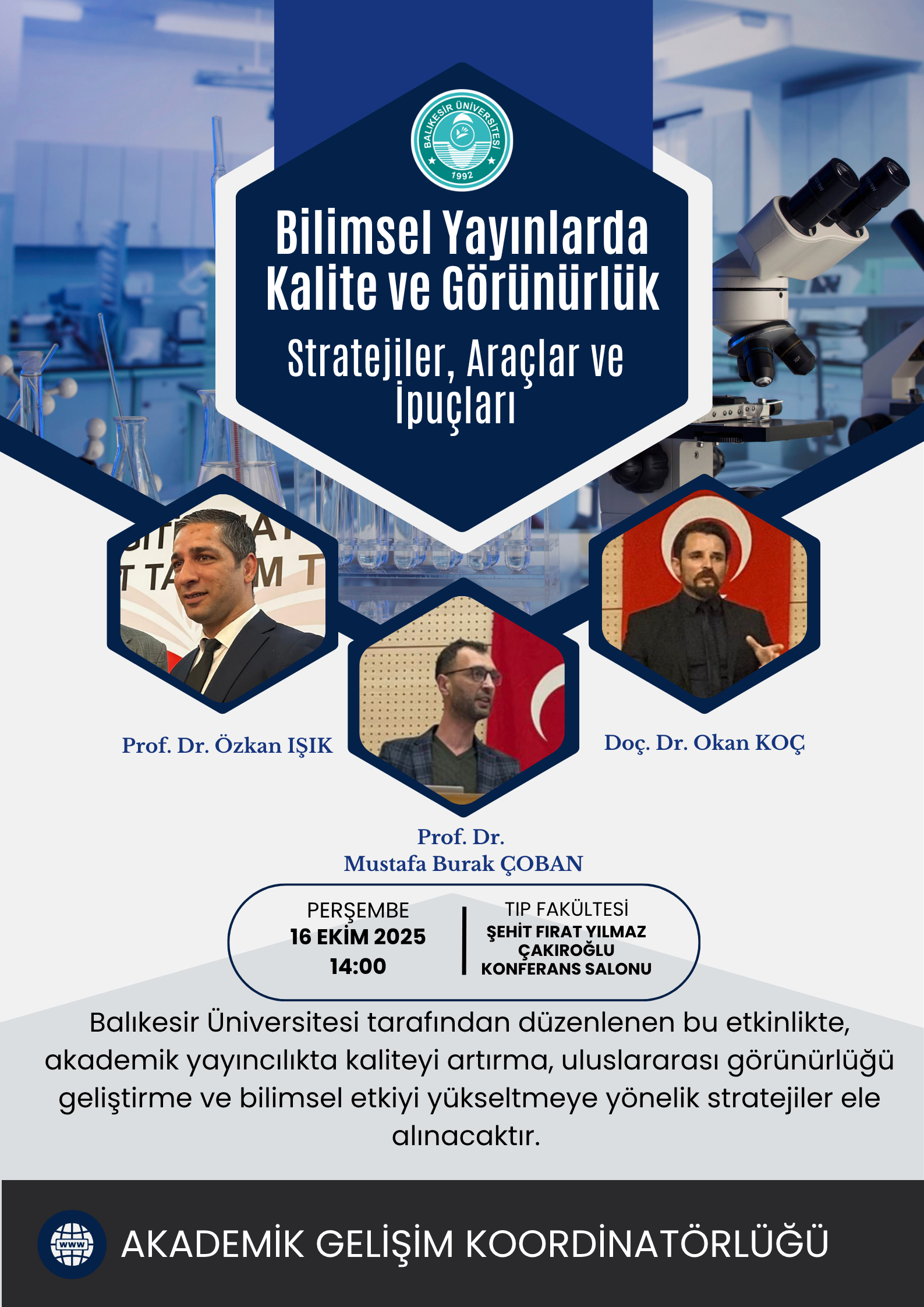 Bilimsel Yayınlarda Kalite ve Görünürlük: Stratejiler, Araçlar ve İpuçları