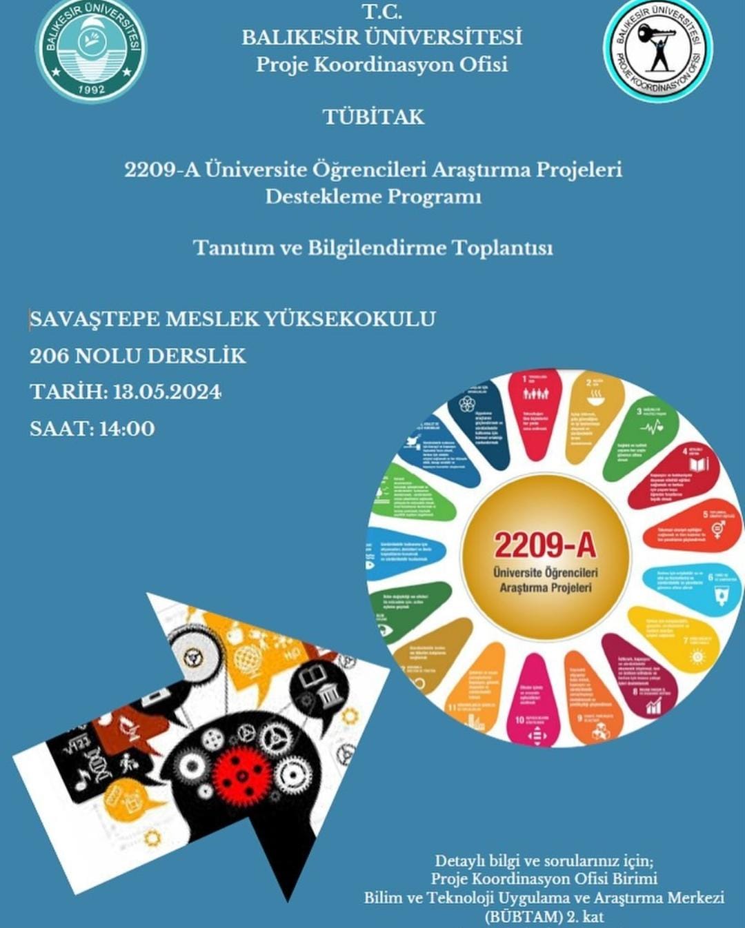 TÜBİTAK 2209 BİLGİLENDİRME TOPLANTISI