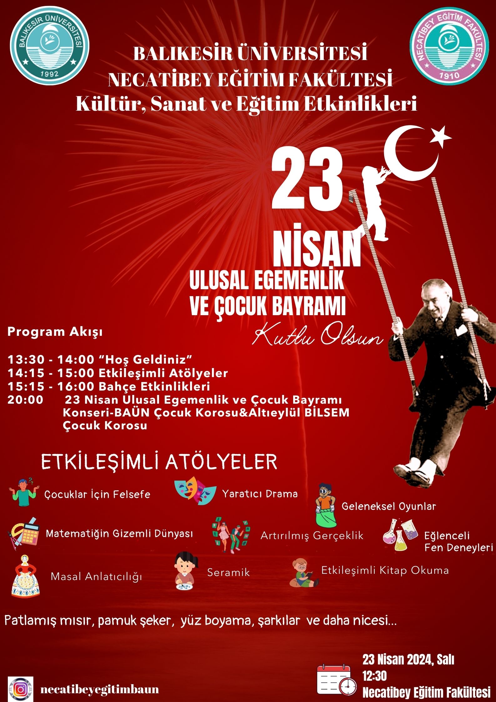 23 Nisan Ulusal Egemenlik ve Çocuk Bayramı
