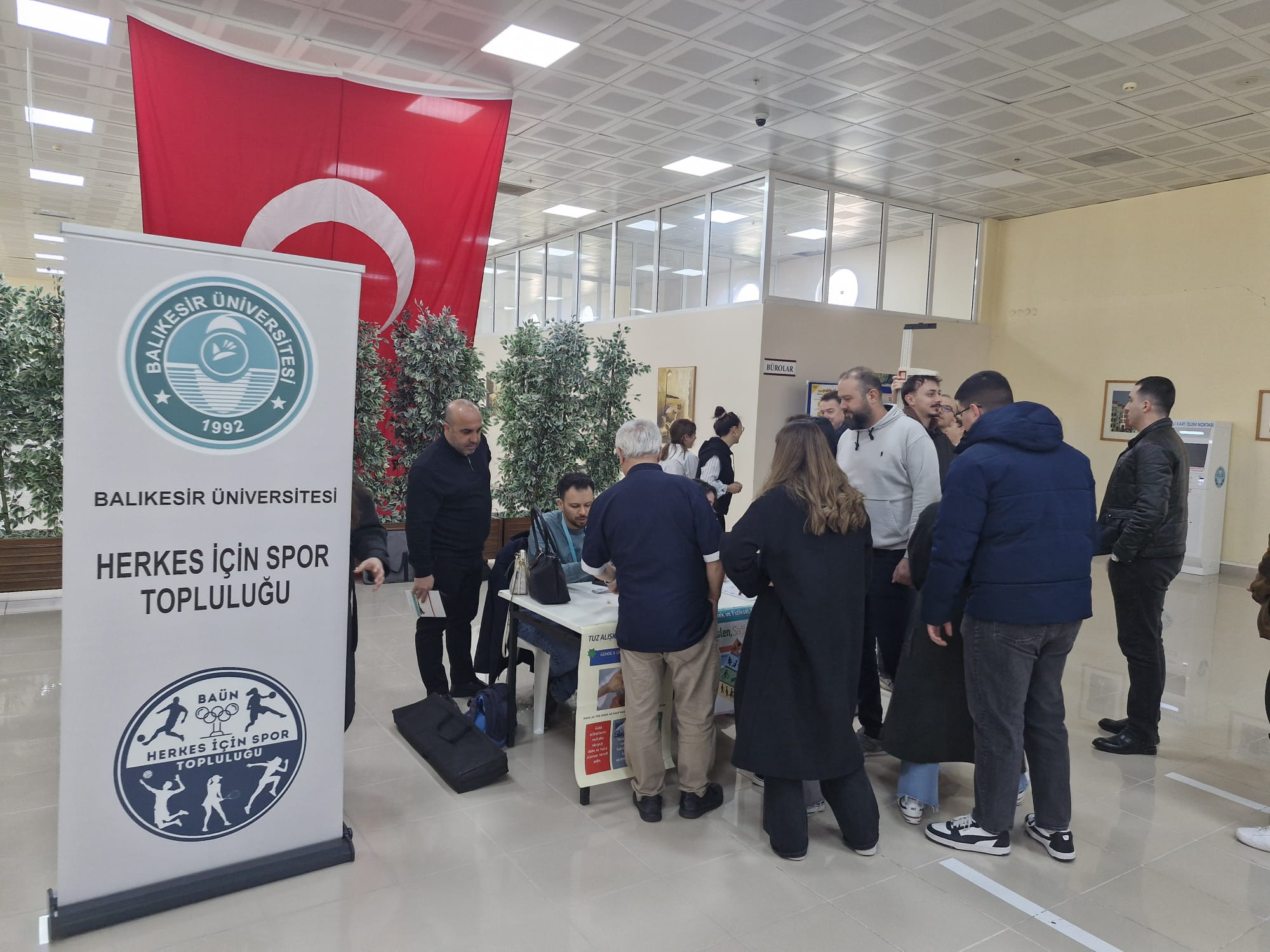Herkes İçin Spor Topluluğu ve Balıkesir İl Sağlık Müdürlüğünden ortaklaşa etkinlik