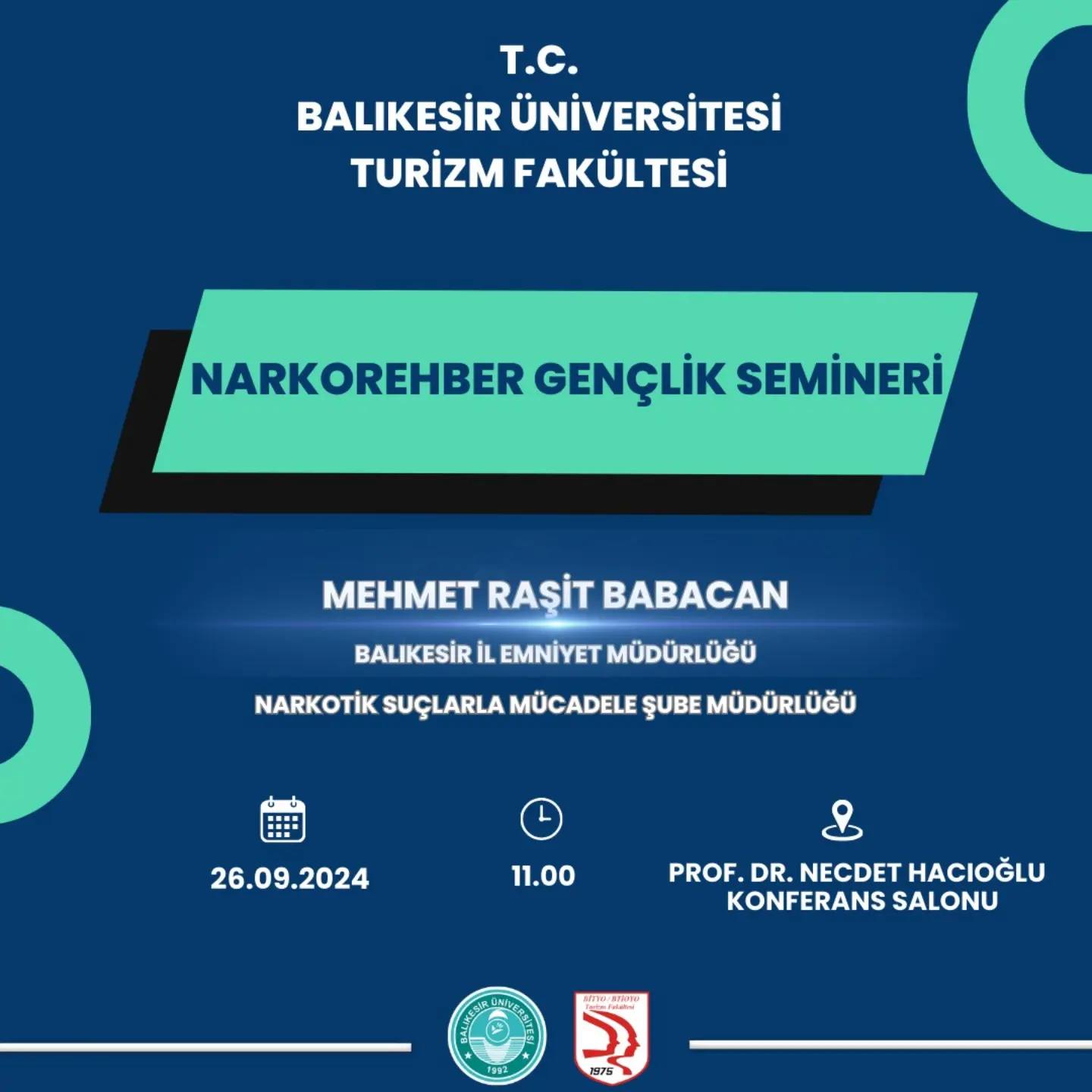 Narkorehber Gençlik Semineri