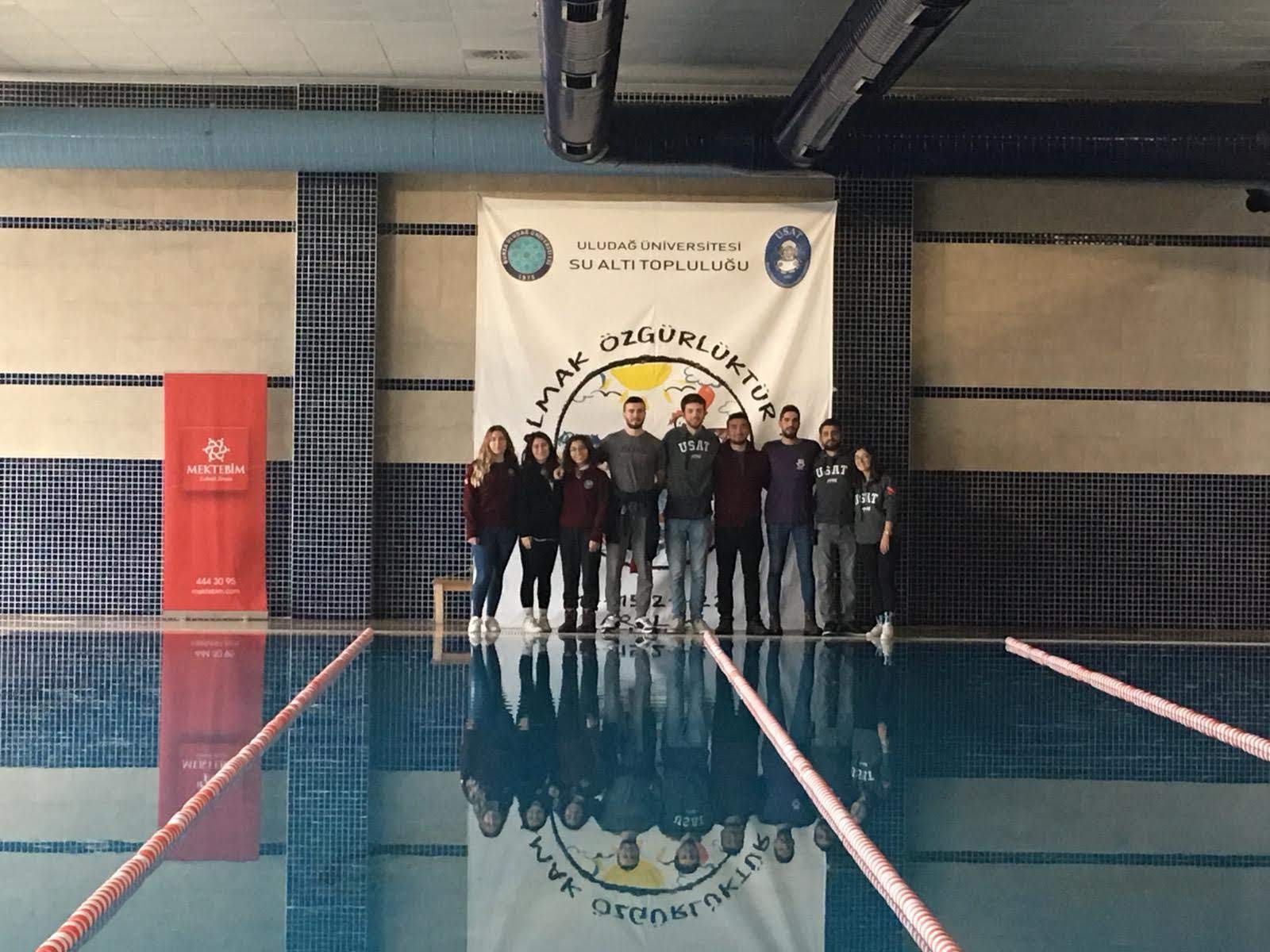 Sualtı Sporları Topluluğu Dalmak Özgürlüktür'19 Projesi