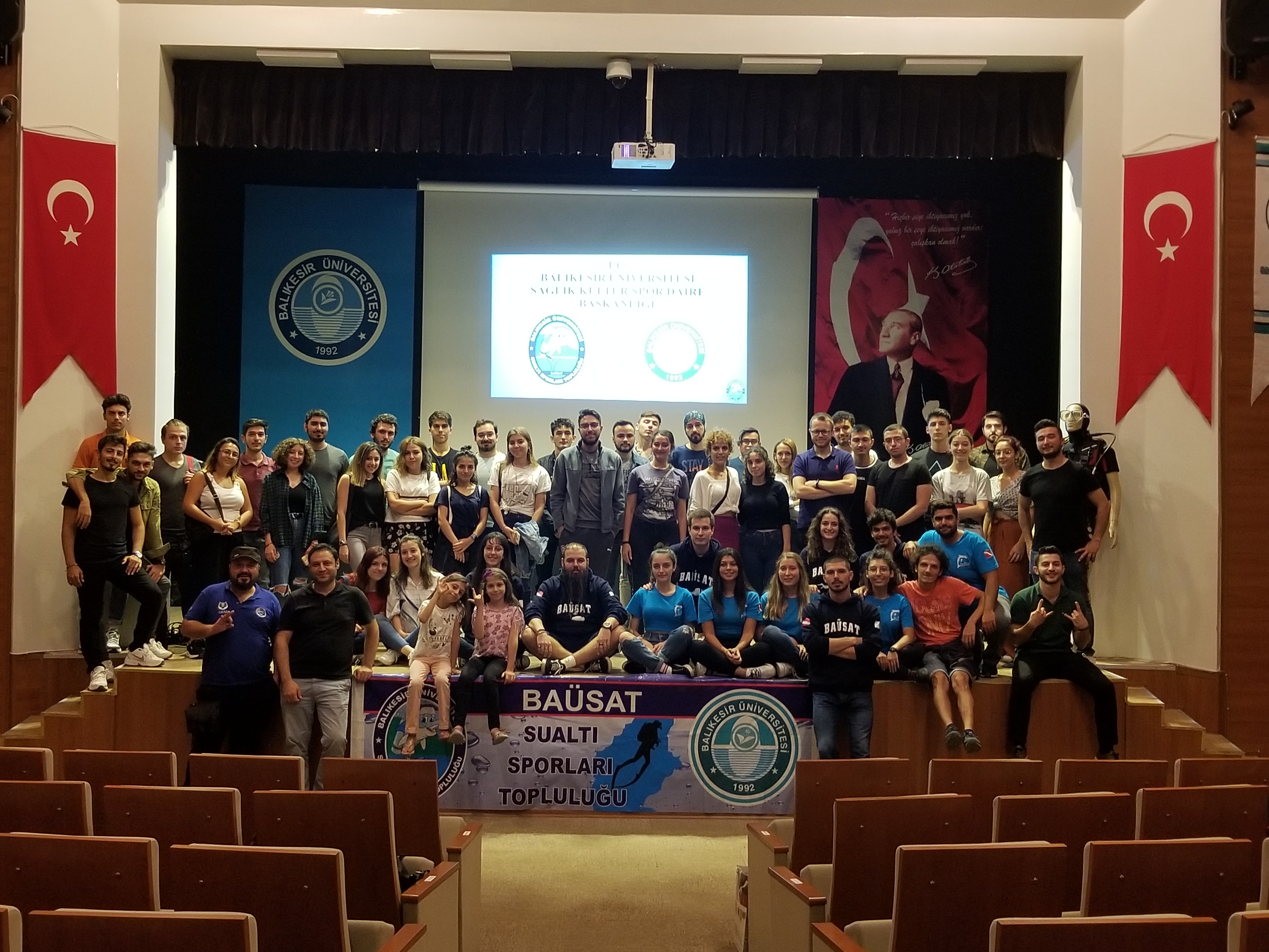 BAUN Sualtı Sporları Öğrenci Topluluğu İlk Toplantısını gerçekleştirdi