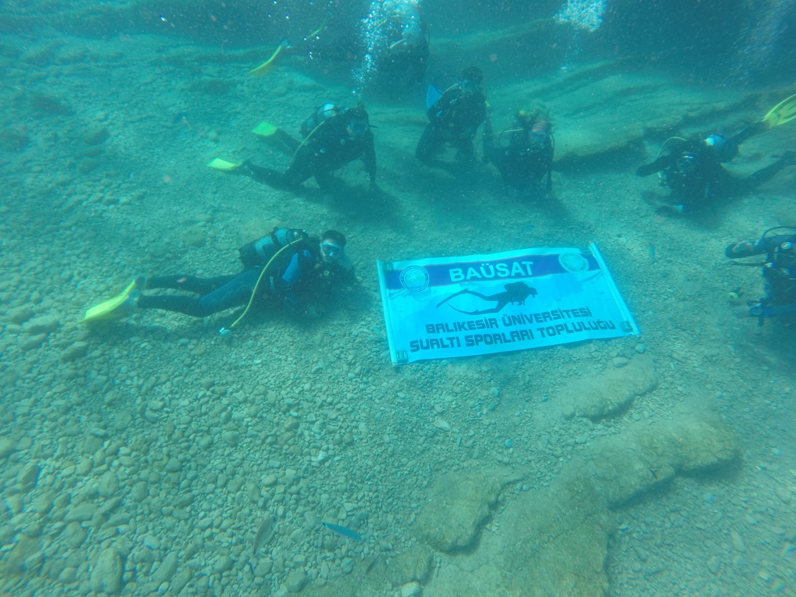 Sualtı Sporları topluluğu ilk şehir dışı dalış gezisi