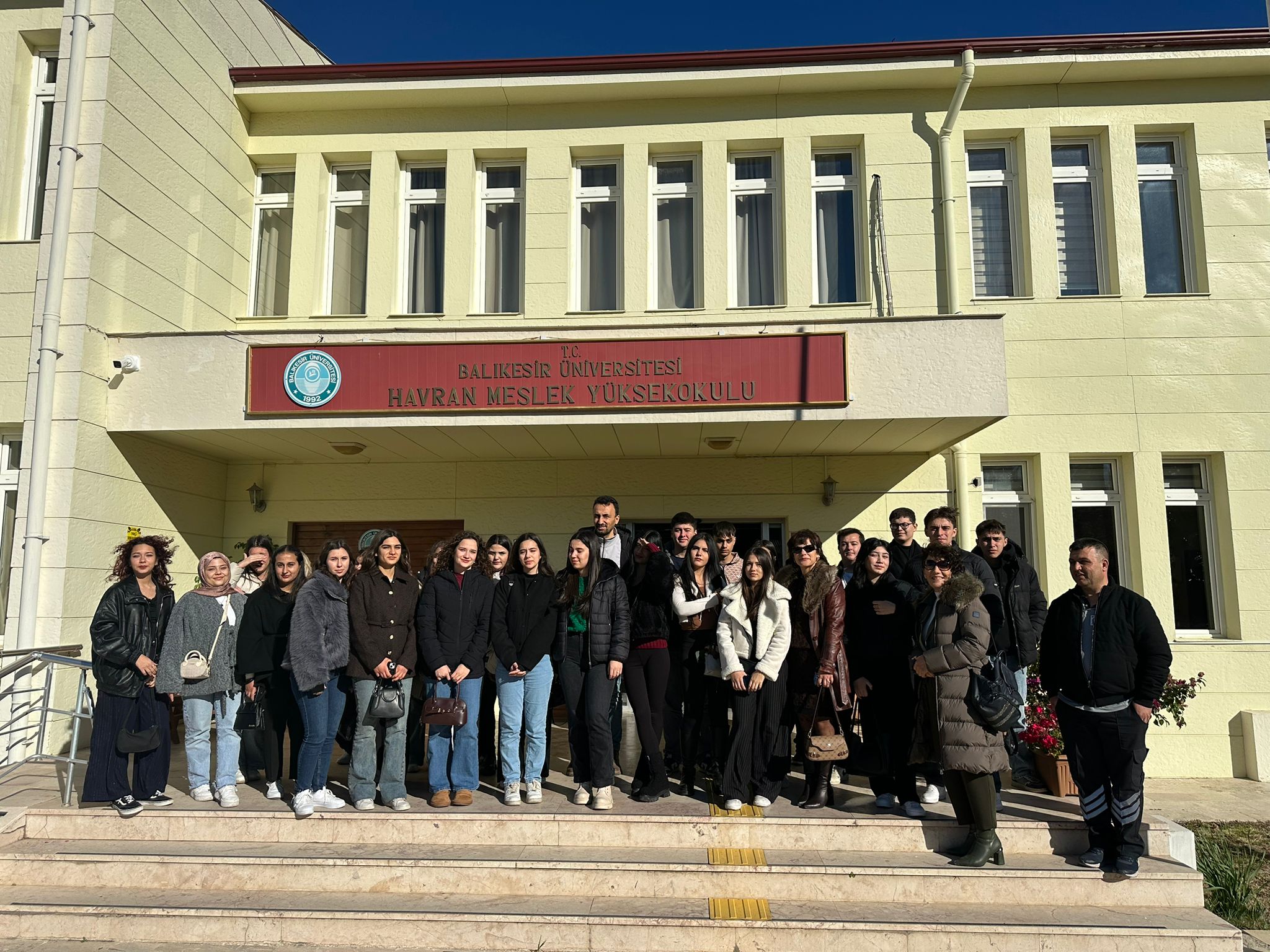 Edremit Saniye-Hüseyin Balya MTAL Öğrencilerinden Havran MYO’ya Ziyaret
