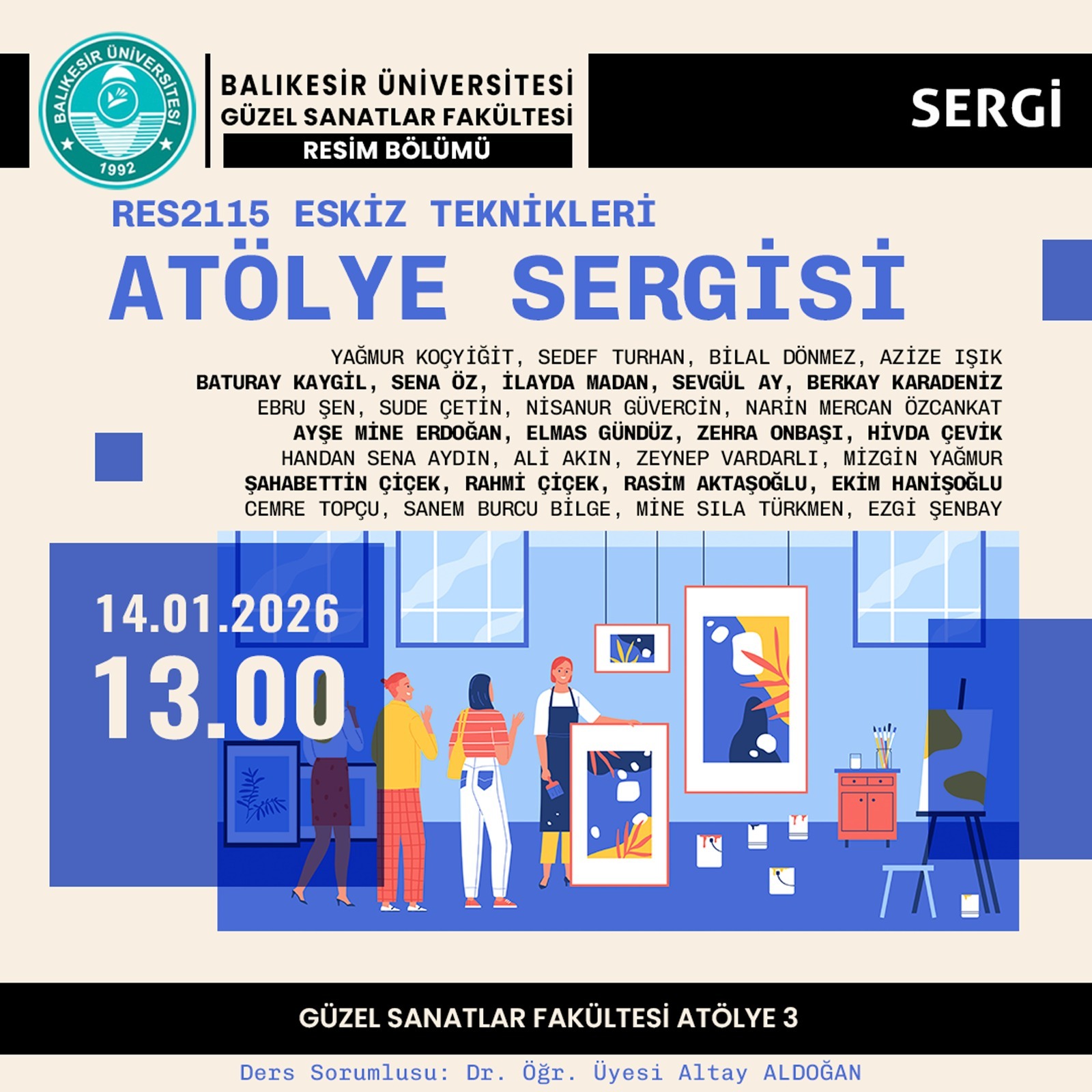 ATÖLYE SERGİSİ