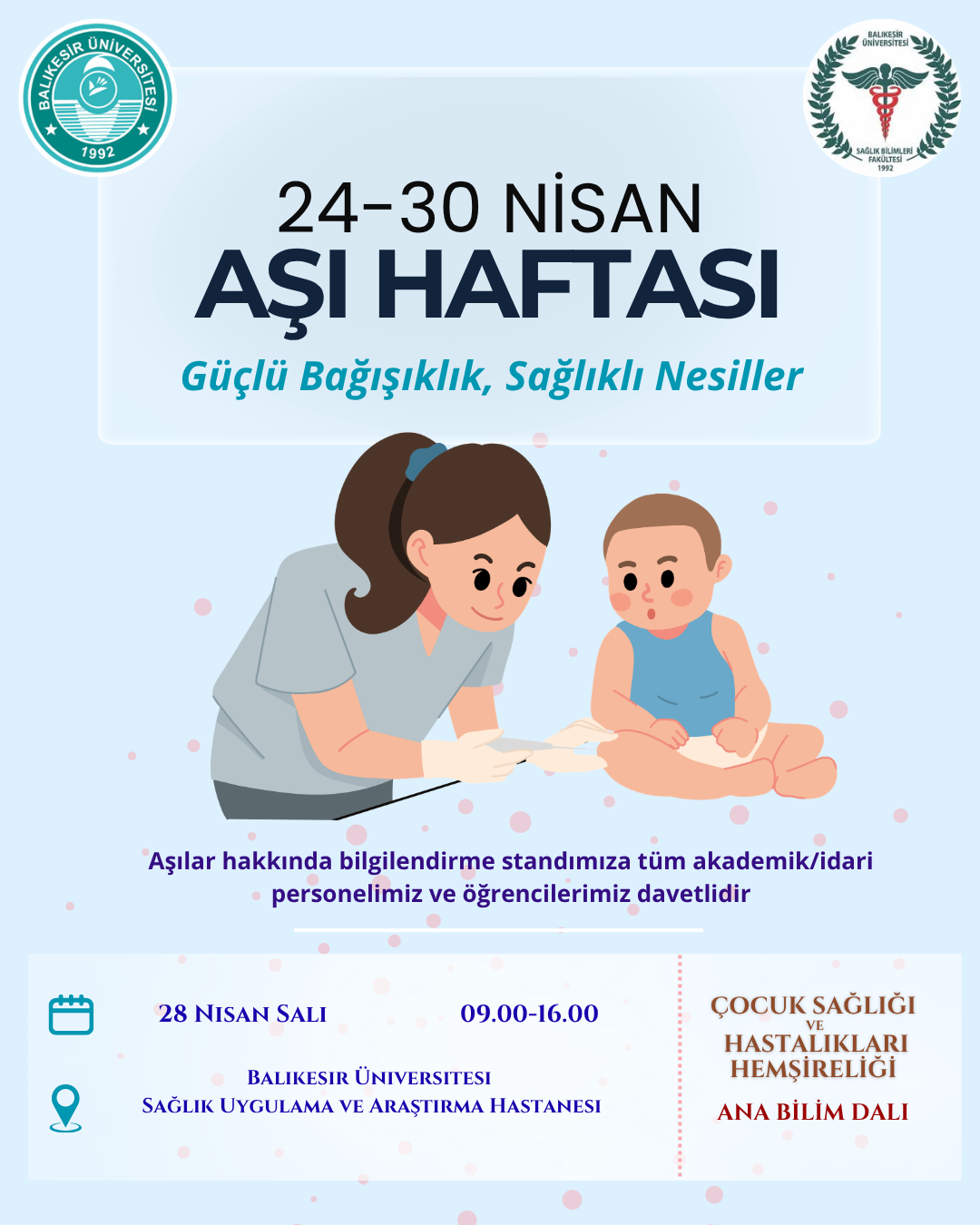Aşı Haftası Etkinliği