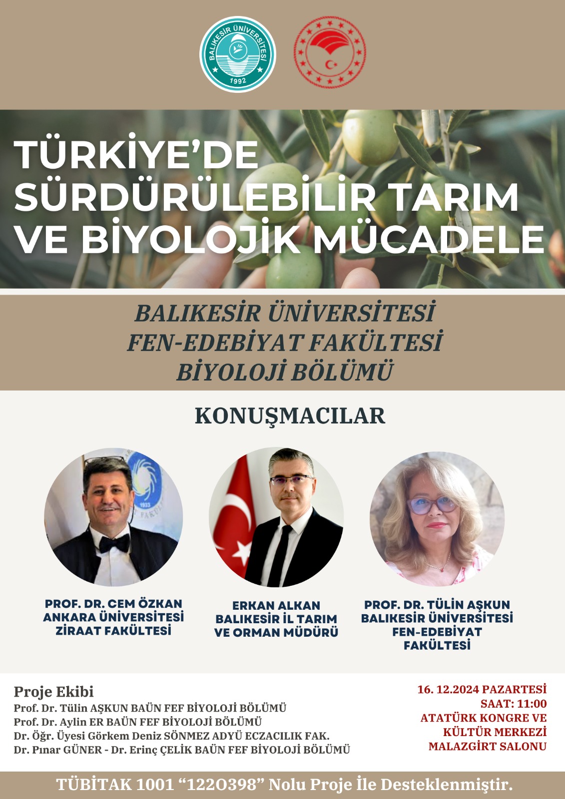 Türkiye'de Sürdürülebilir Tarım Ve Biyolojik Mücadele