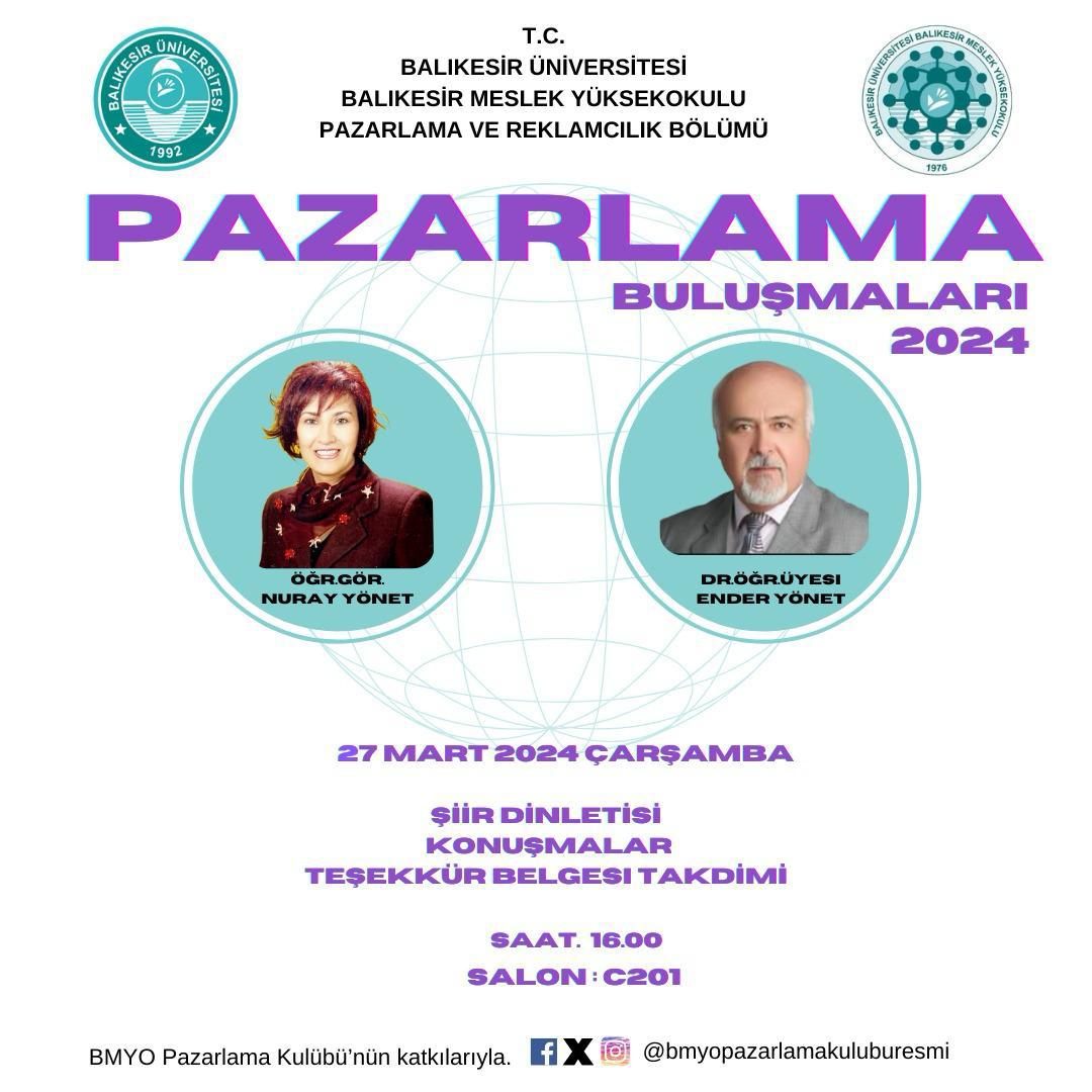 PAZARLAMA BULUŞMALARI 2024 - I