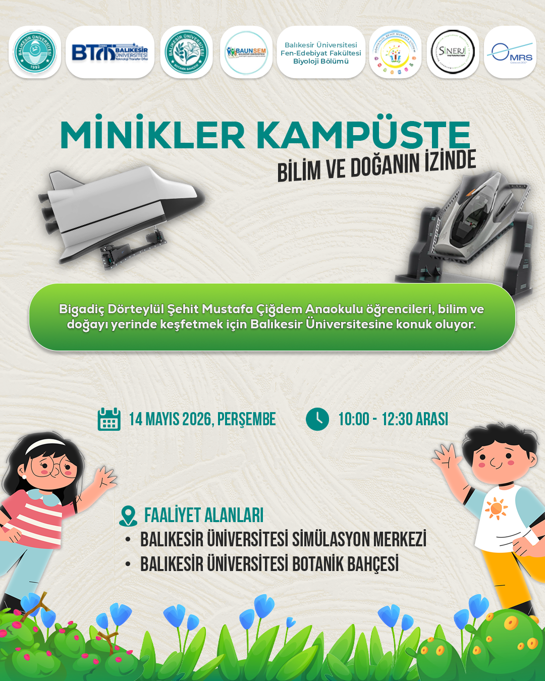 Minikler Kampüste: Bilim ve Doğanın İzinde