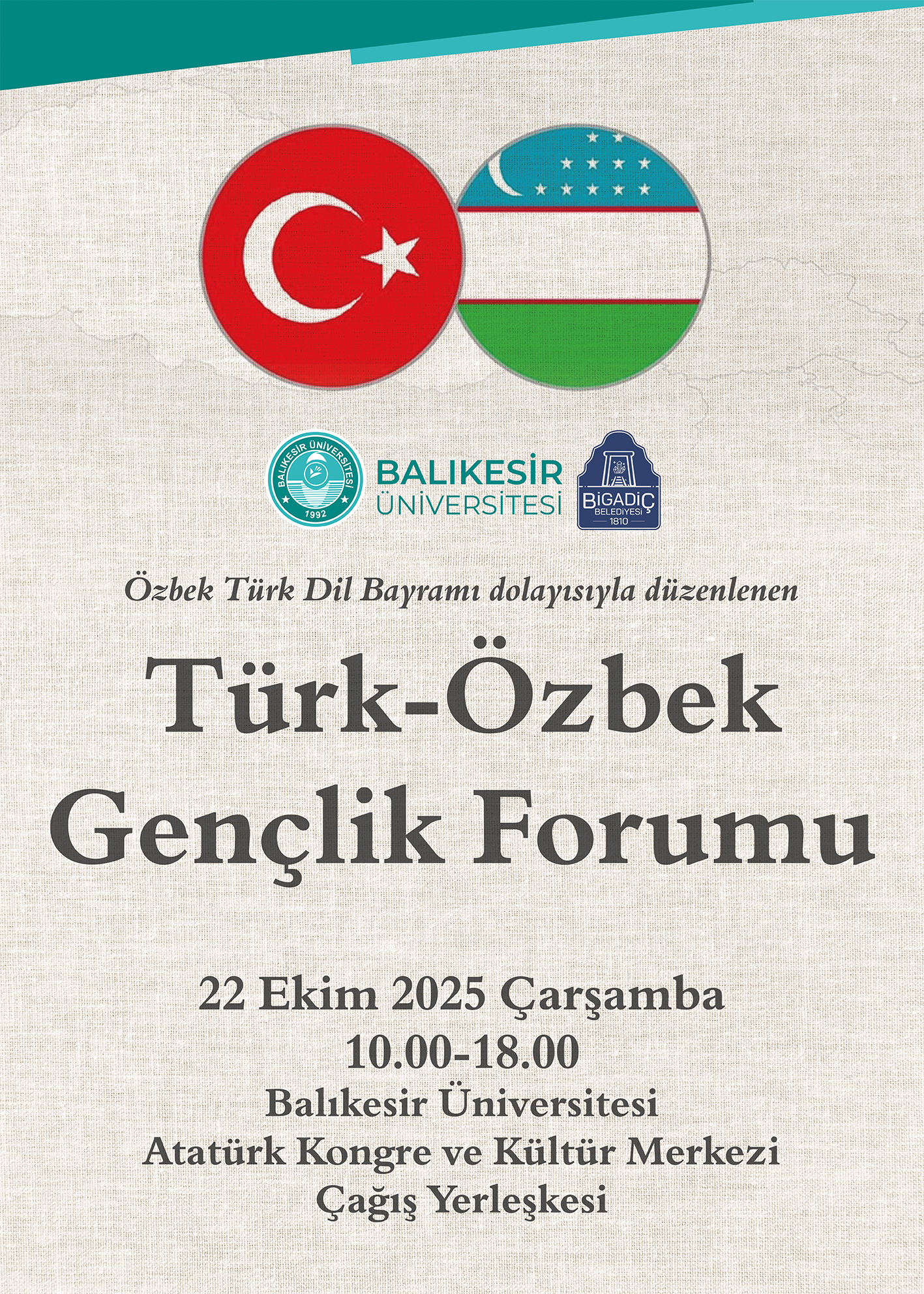 Özbek Türk Dil Bayramı dolayısıyla düzenlenen 