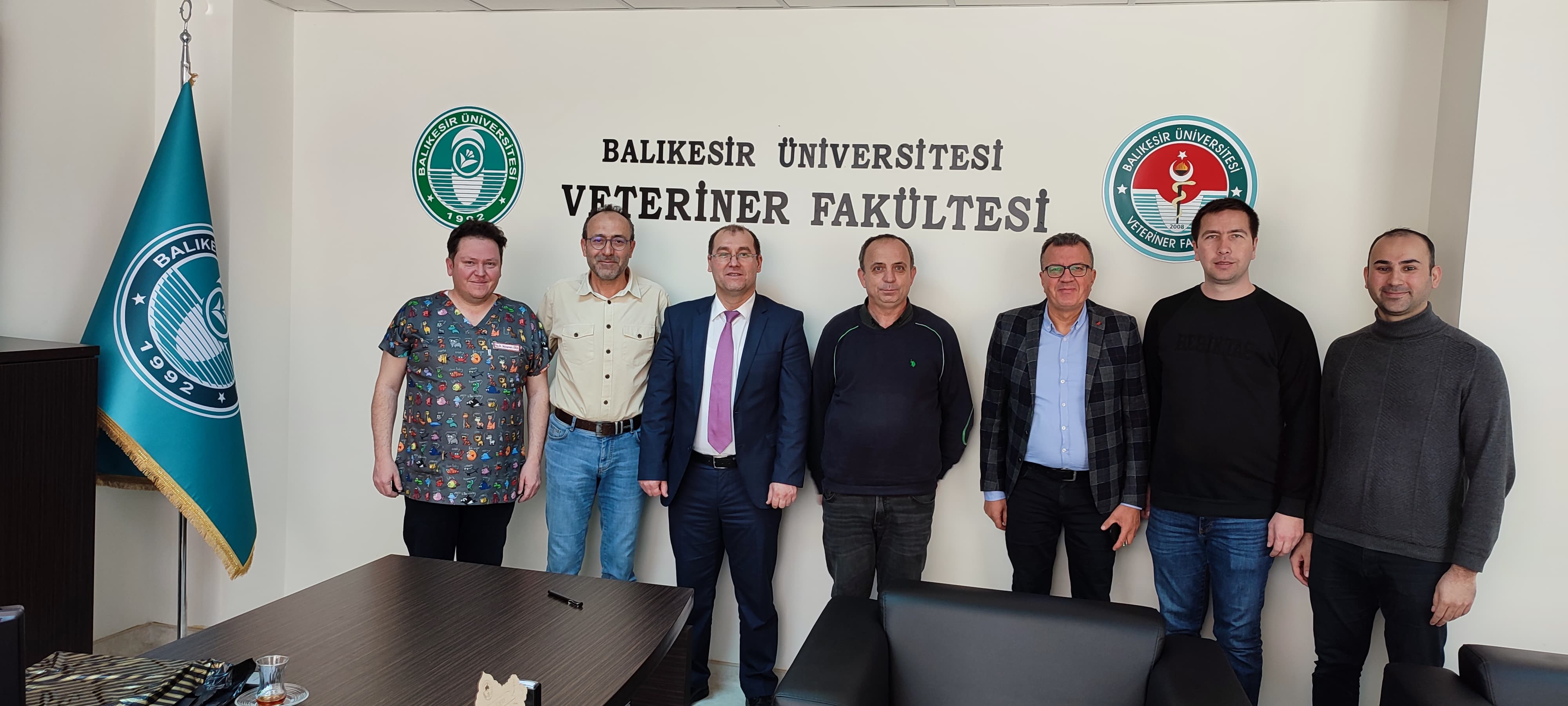 Altıeylül İlçe Tarım ve Orman Müdürü Veteriner Fakültesi Ziyareti