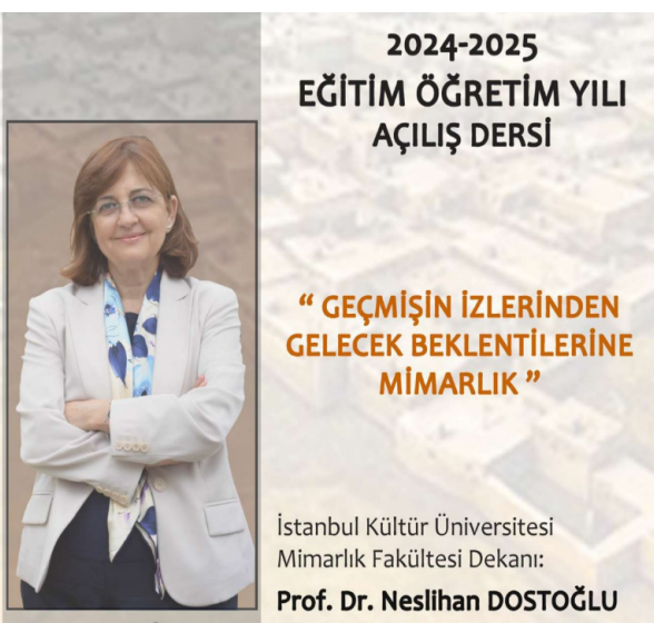 Prof. Dr. Neslihan DOSTOĞLU Açılış Dersi
