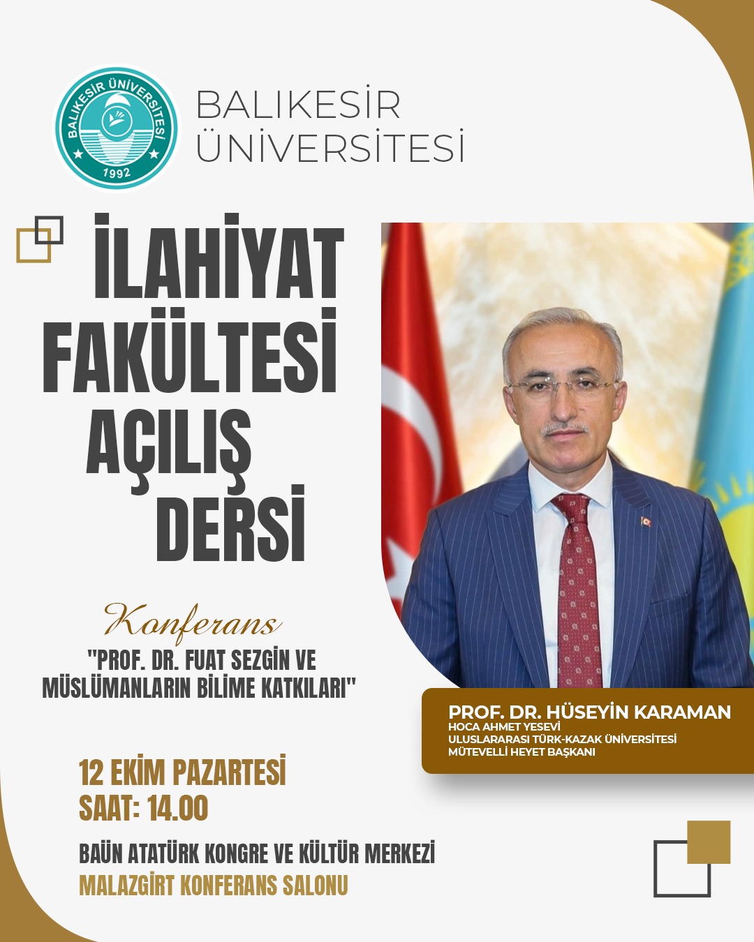 Prof. Dr. Fuat SEZGİN ve Müslümanların Bilime Katkıları
