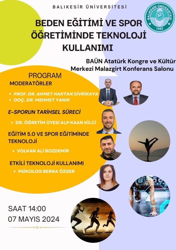Beden Eğitimi ve Spor Öğretiminde Teknoloji Kullanımı Paneli