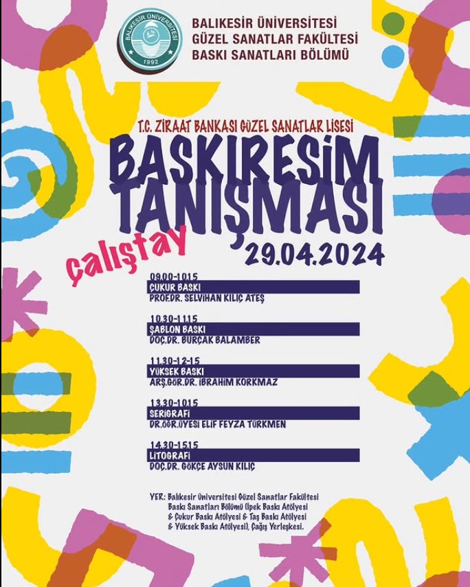 Baskıresim Tanışması 