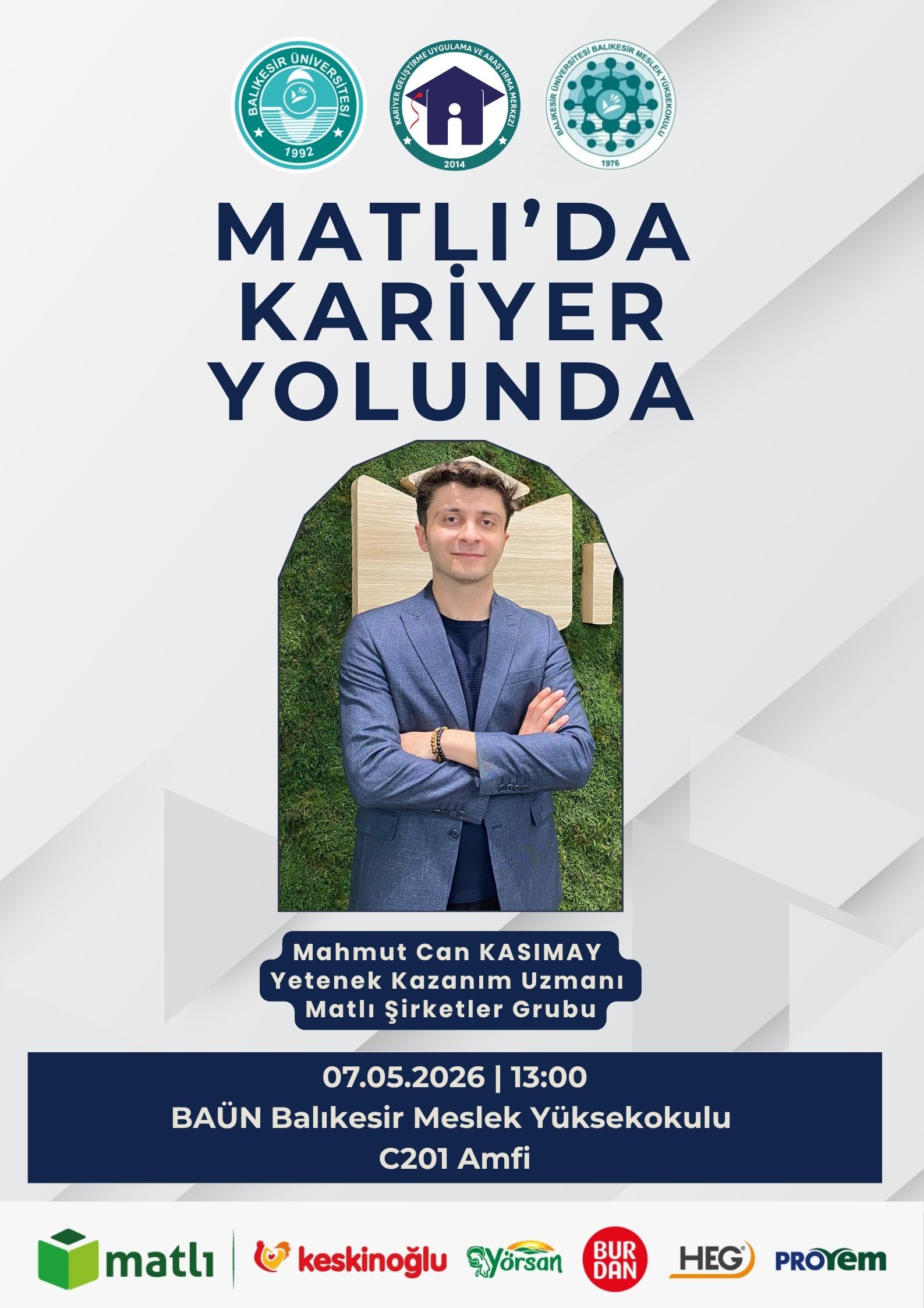 MATLI'da Kariyer Yolunda Söyleşisi-Balıkesir MYO