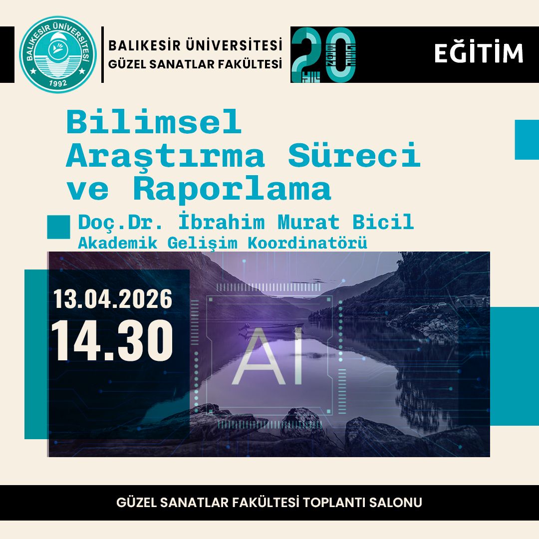 Bilimsel Araştırma Süreci ve Raporlama 