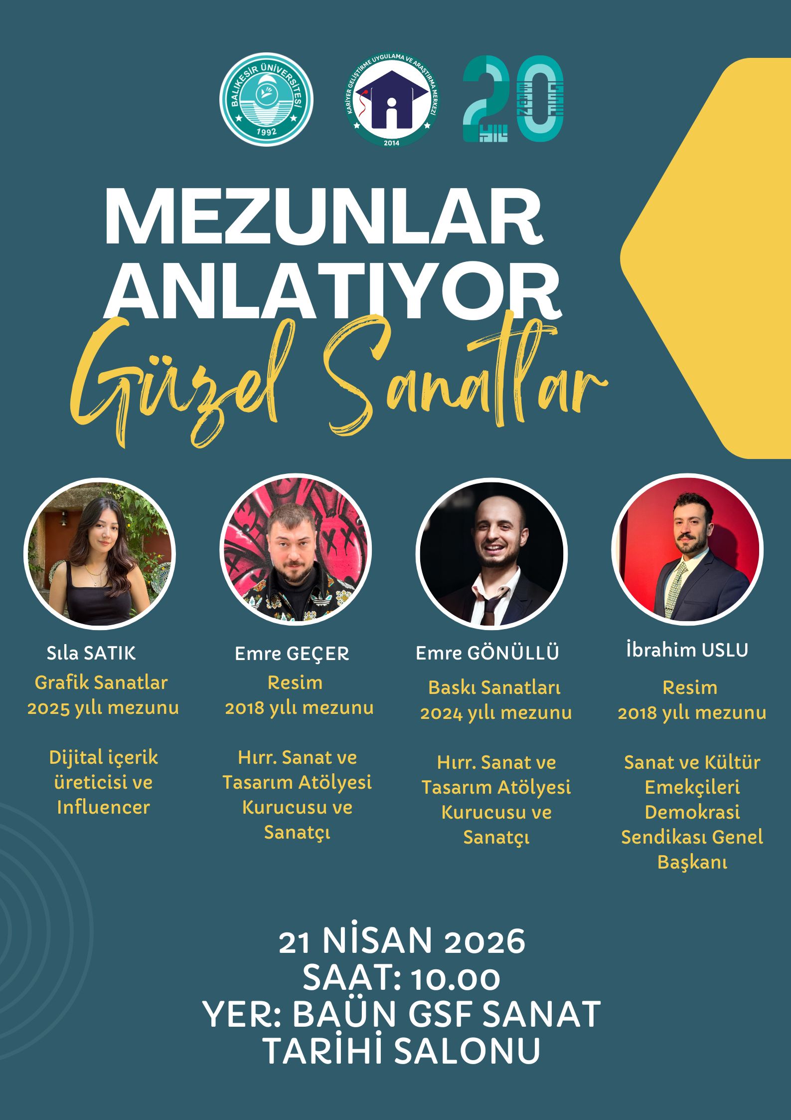 Mezunlar Anlatıyor: Güzel Sanatlar