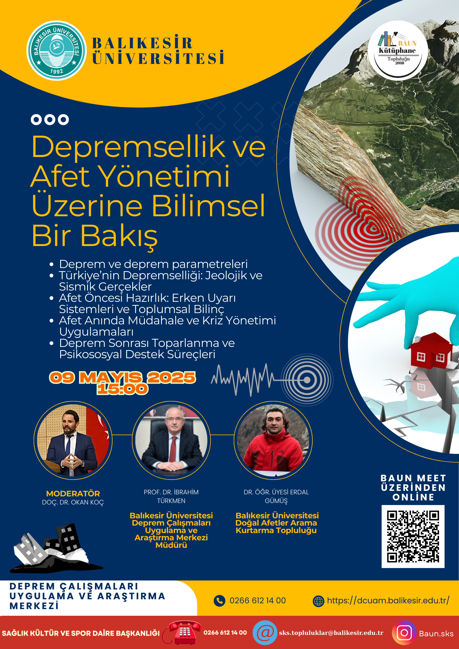 Depremsellik ve Afet Yönetimi Üzerine Bilimsel Bir Bakış