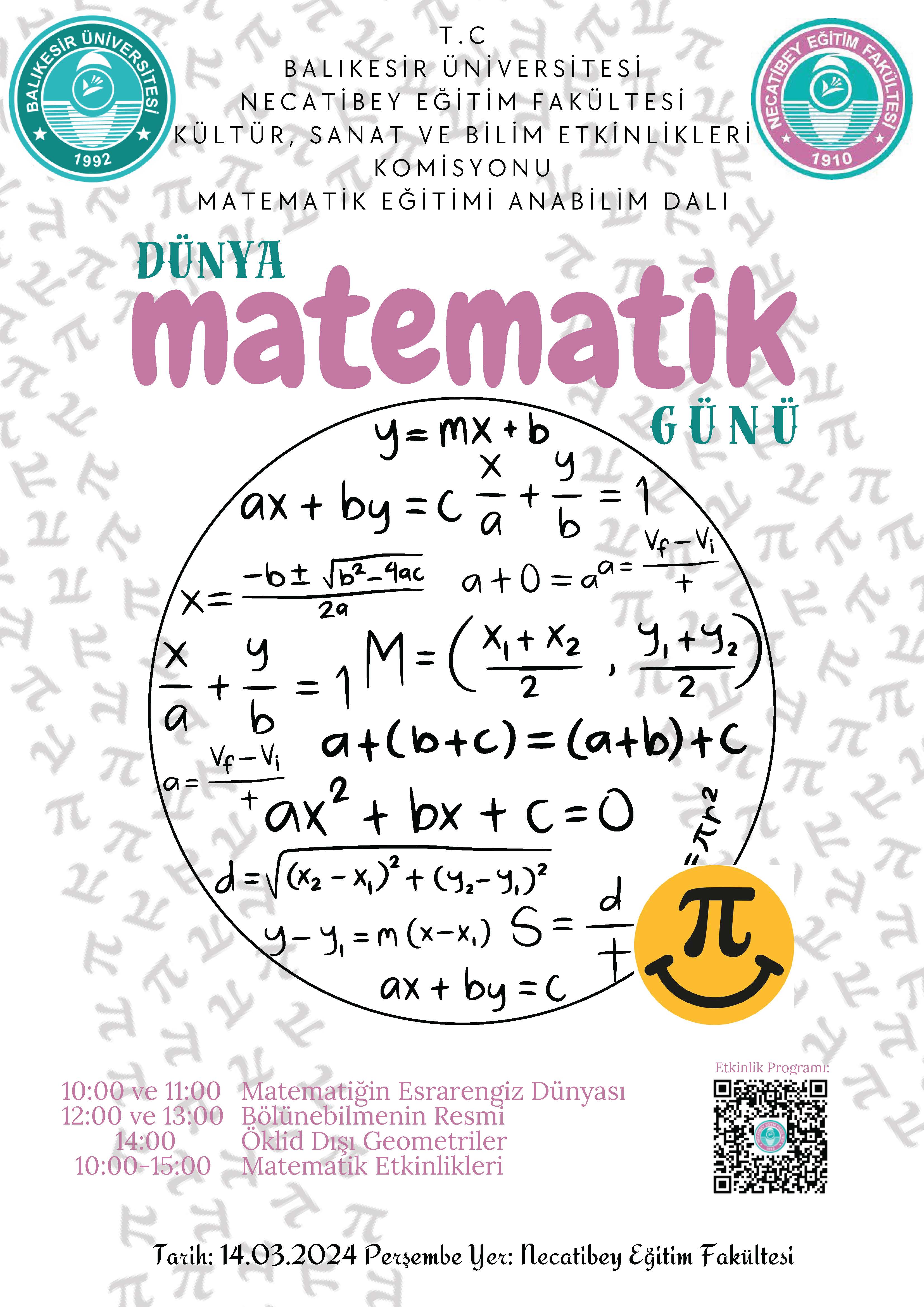  Dünya Matematik Günü-14 Mart