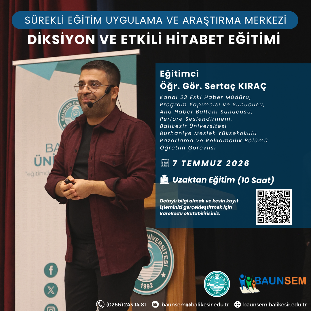 DİKSİYON VE ETKİLİ HİTABET EĞİTİMİ