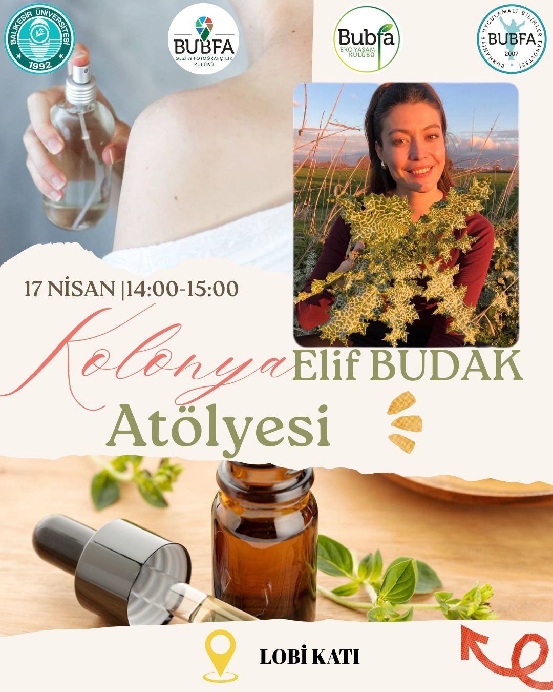 ELİF BUDAK KOLONYA ATÖLYESİ