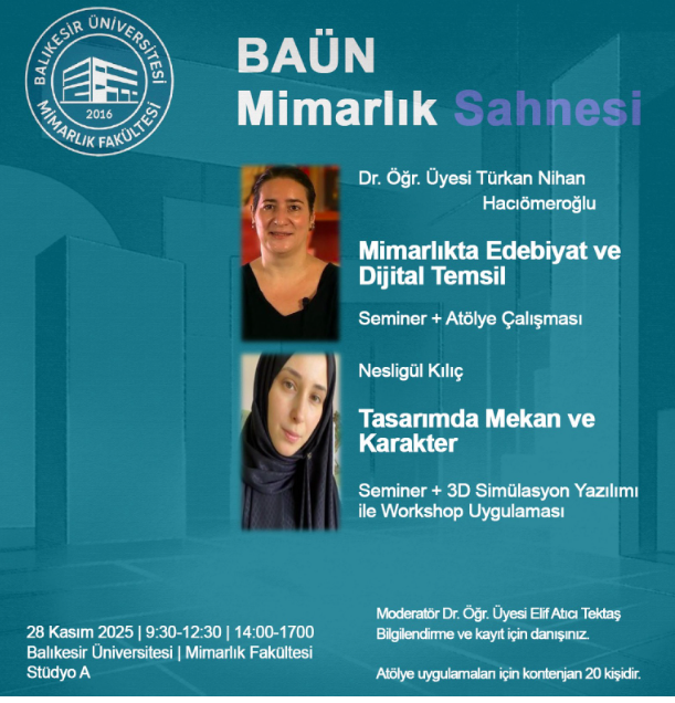 BAÜN Mimarlık Sahnesi