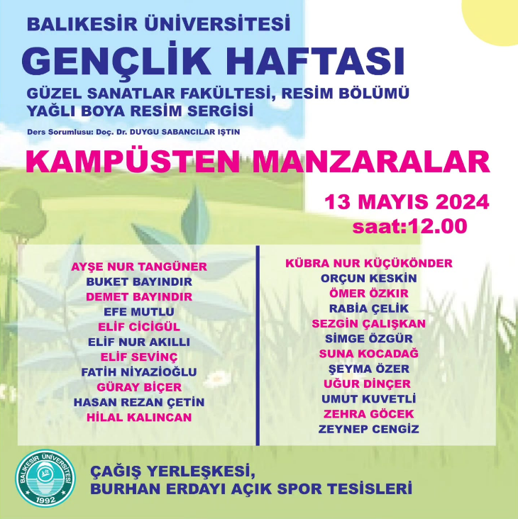 Kampüsten Manzaralar