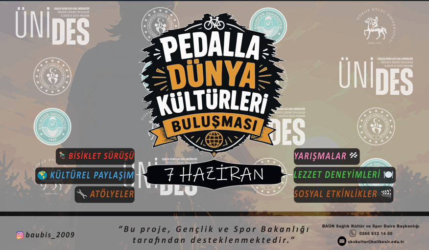 Pedalla Dünya Kültürleri Buluşması