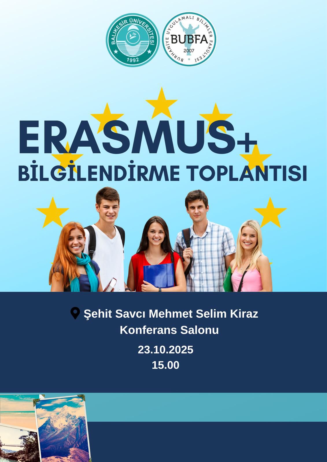 ERASMUS+ BİLGİLENDİRME TOPLANTISI