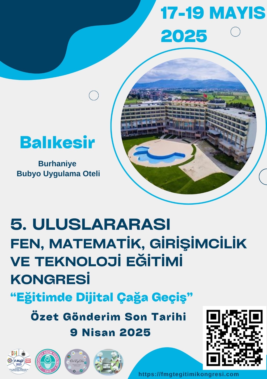 5. ULUSLARARASI FEN, MATEMATİK, GİRİŞİMCİLİK VE TEKNOLOJİ EĞİTİMİ KONGRESİ
