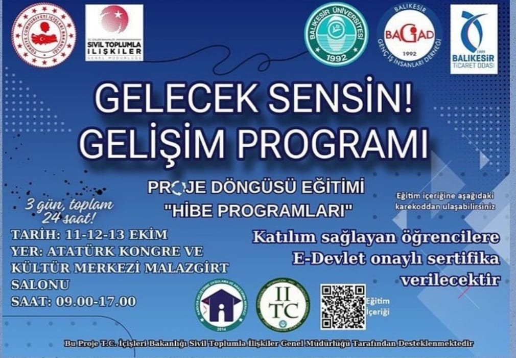 GELECEK SENSİN - PROJE DÖNGÜSÜ EĞİTİMİ