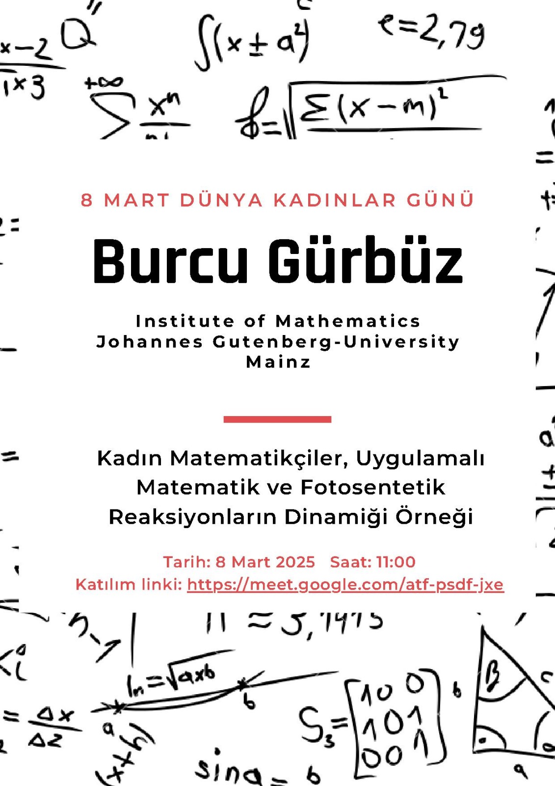 8 Mart Dünya Kadınlar Günü Seminer Etkinliği
