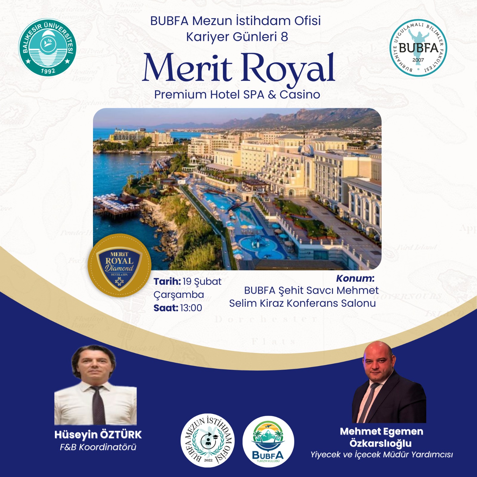 Kariyer Günleri 8 Merit Royal Premium Hotel SPA&Casino
