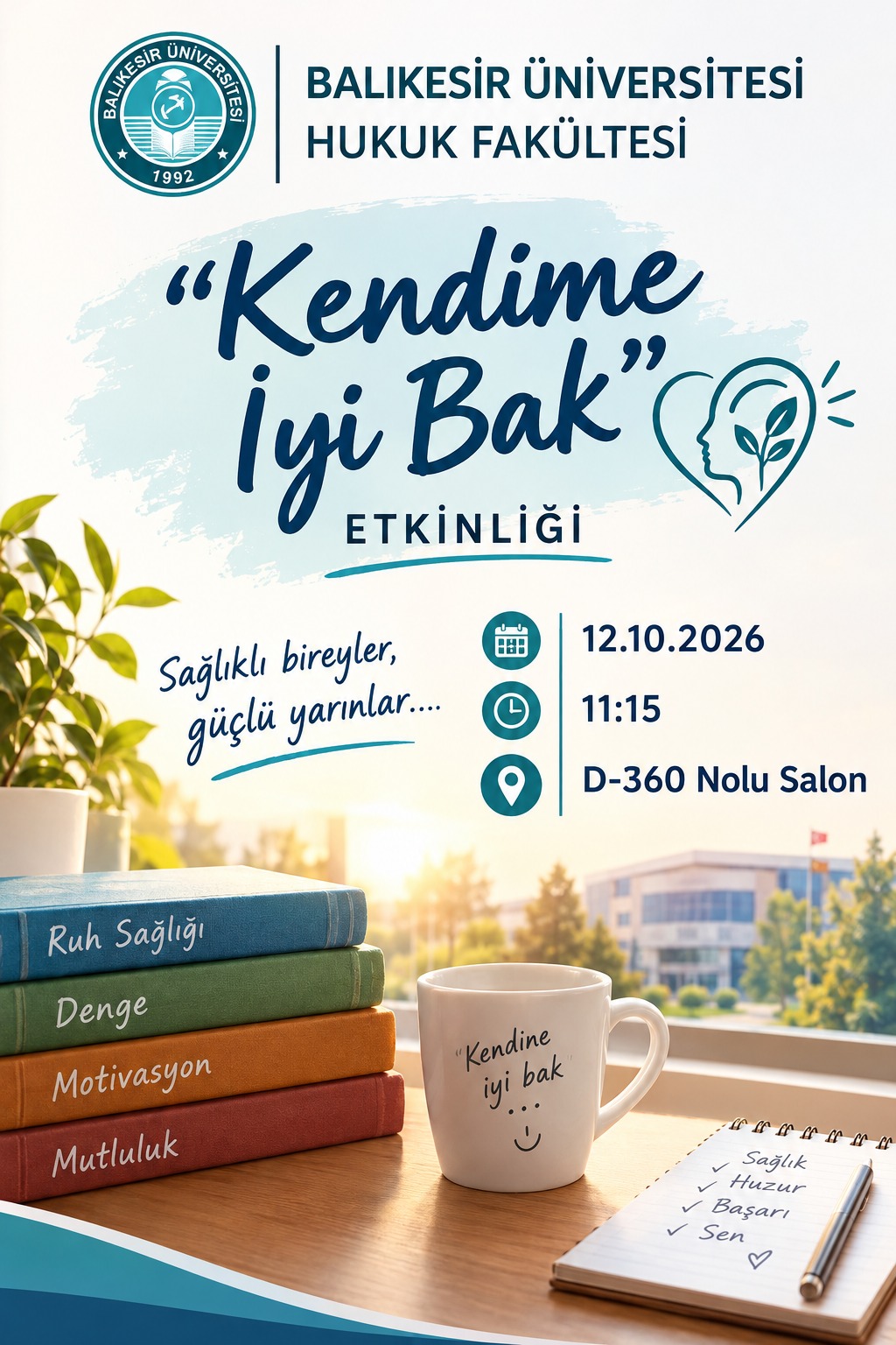 "Kendime İyi Bak" Söyleşisi