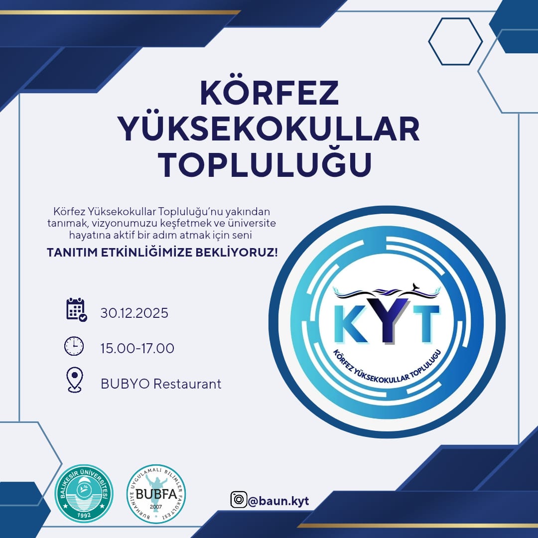 KÖRFEZ YÜKSEKOKULLAR TOPLULUĞU