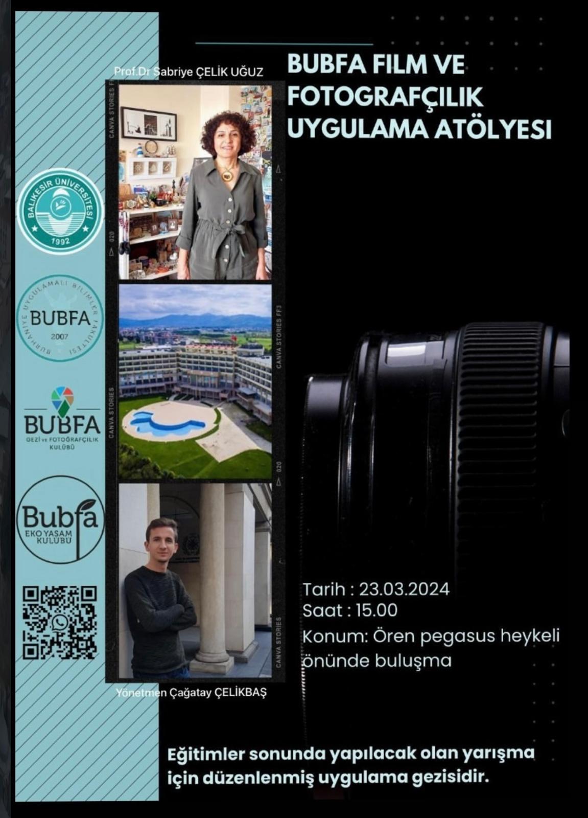 Yönetmen Çağatay Çelikbaş'ın katılımıyla BUBFA Kısa Film