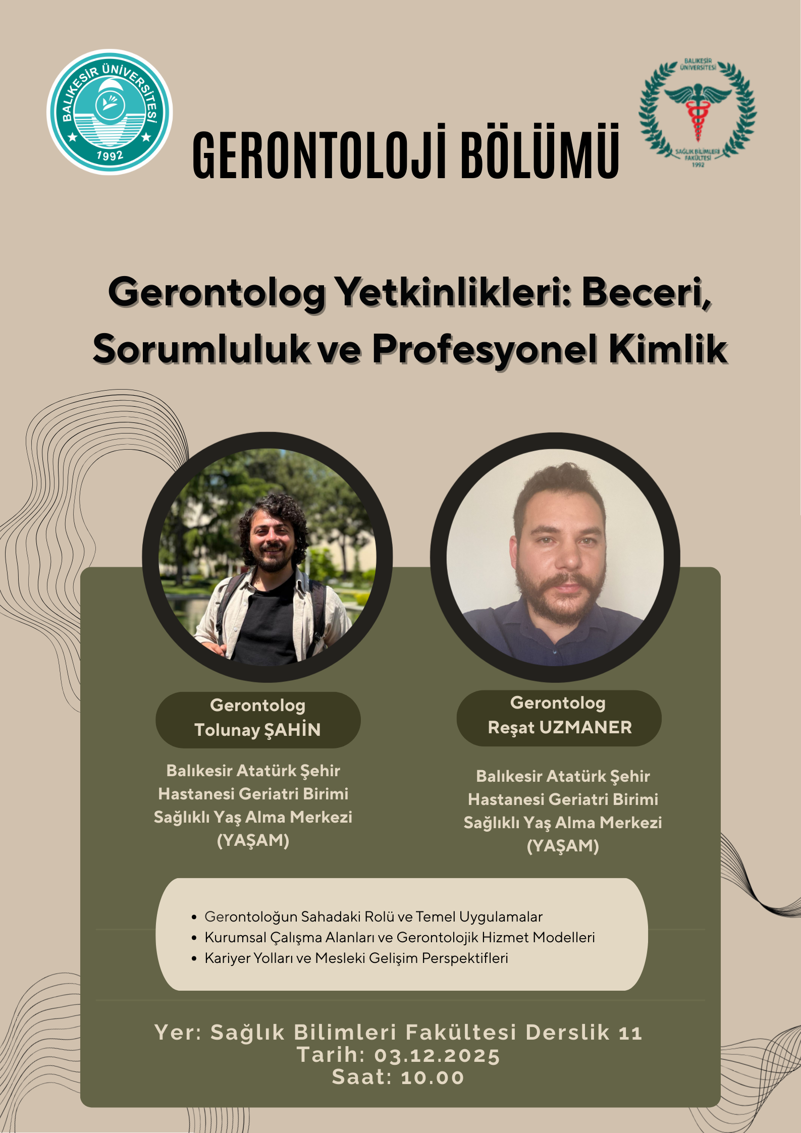 Gerontolog Yetkinlikleri: Beceri, Sorumluluk ve Profesyonel Kimlik