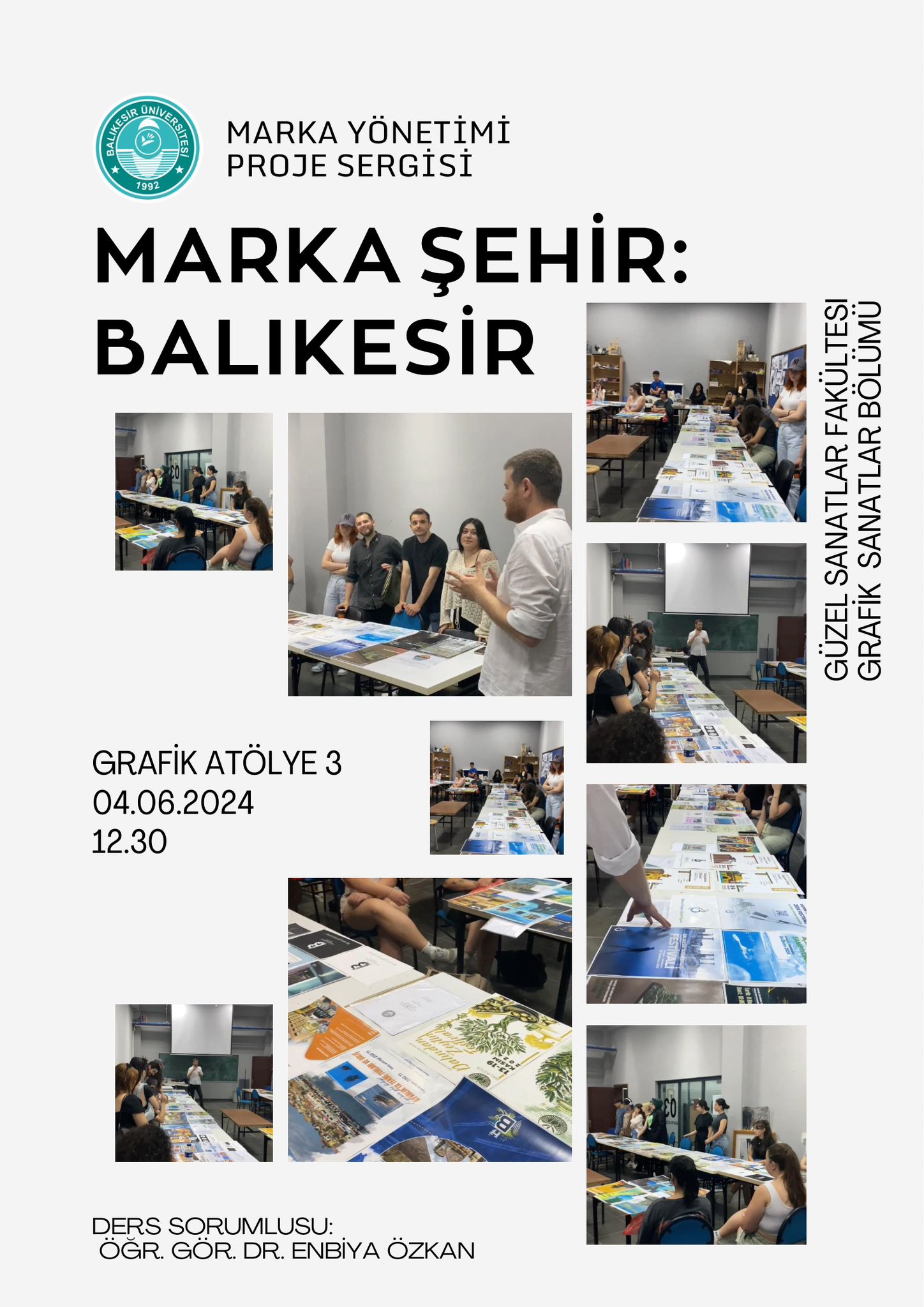 Marka Yönetimi Proje Sergisi "Marka Şehir: Balıkesir"