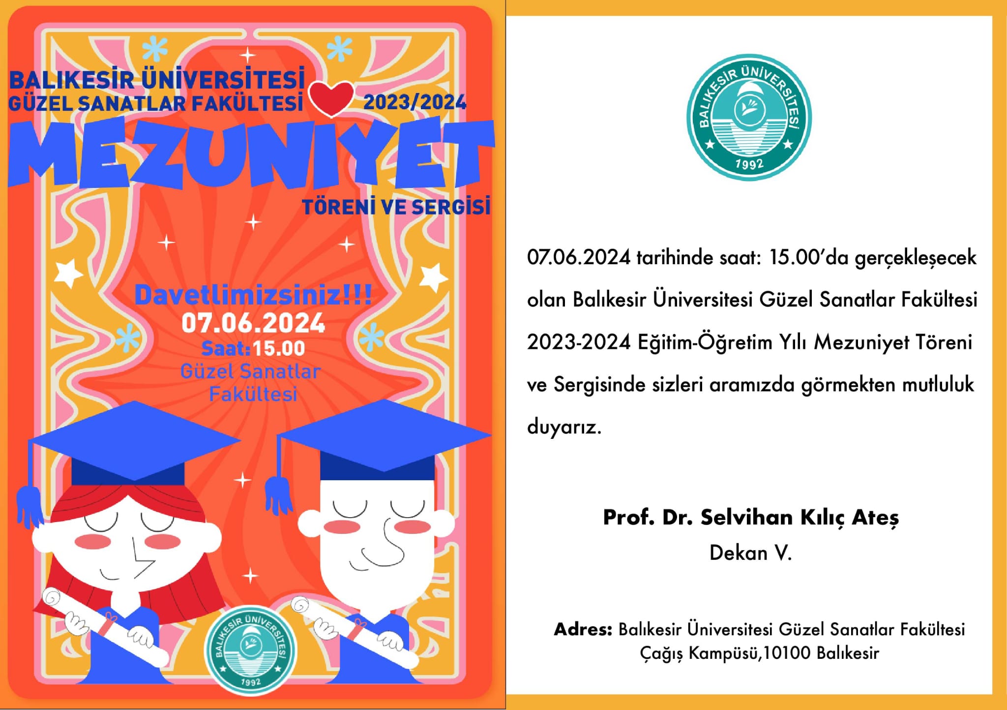 Mezuniyet Töreni ve Sergisi